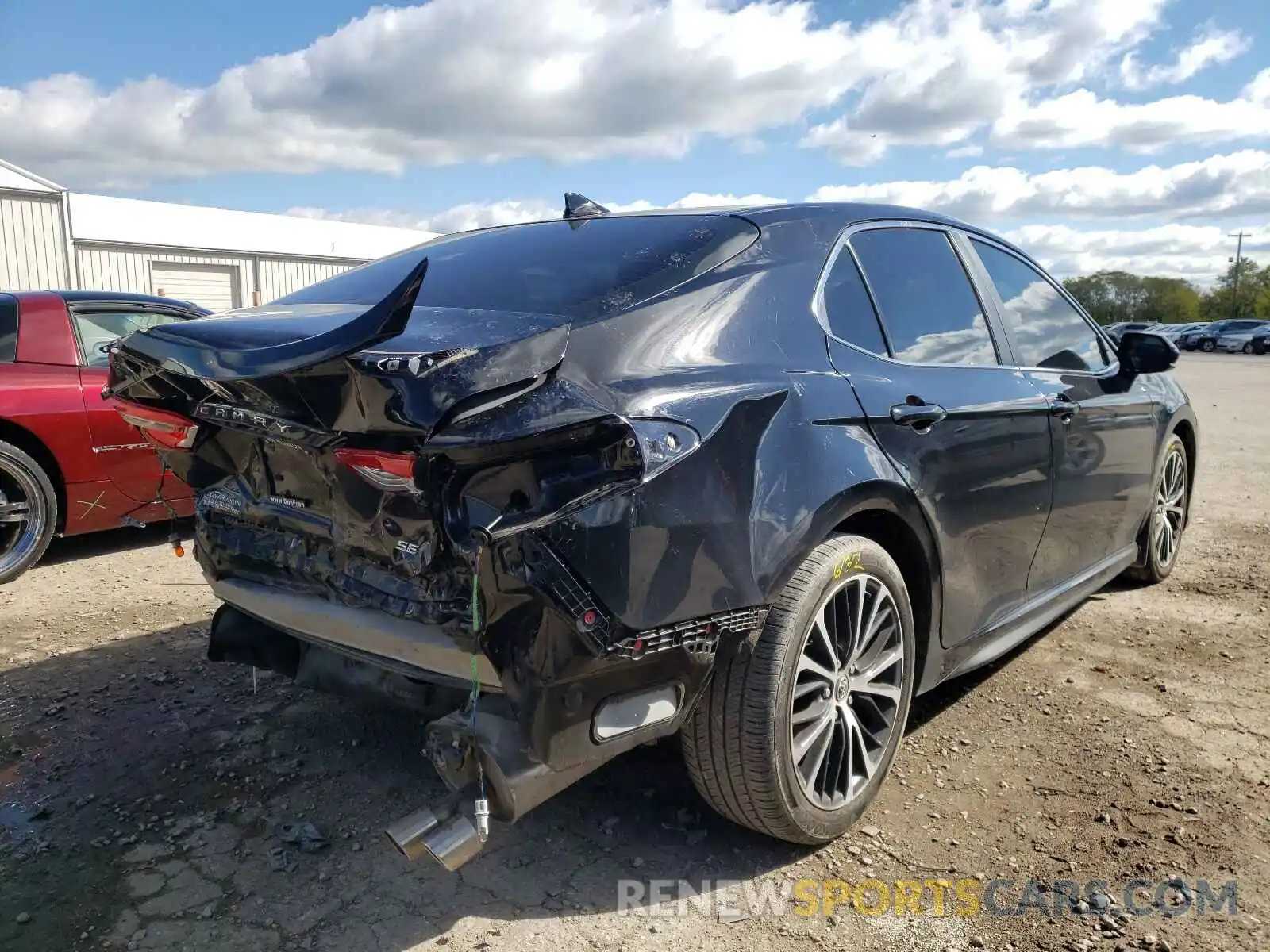 4 Photograph of a damaged car 4T1B11HK9KU761988 TOYOTA CAMRY 2019