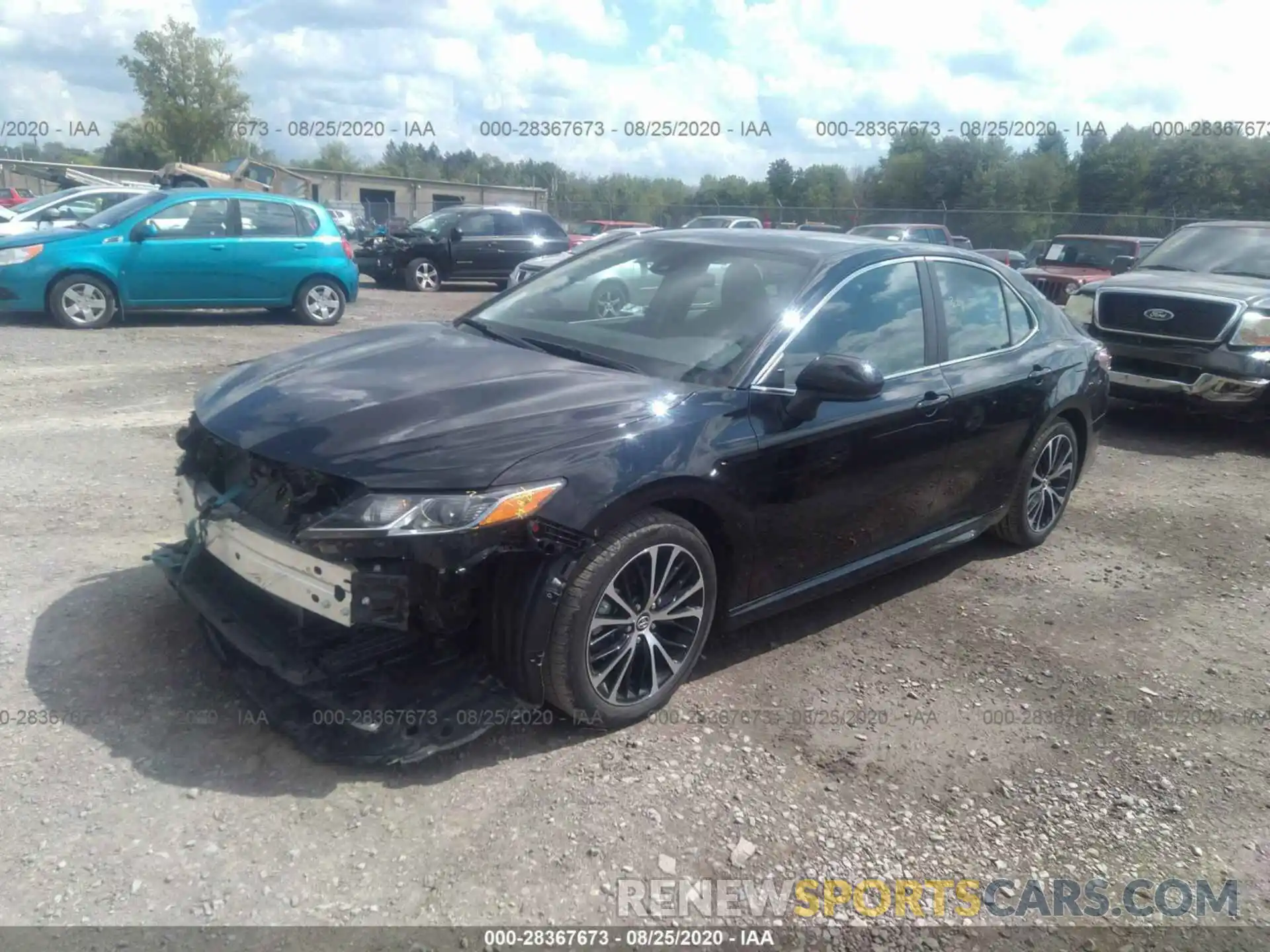 2 Photograph of a damaged car 4T1B11HK9KU763174 TOYOTA CAMRY 2019