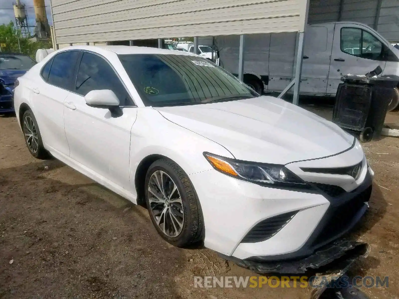 1 Photograph of a damaged car 4T1B11HK9KU763787 TOYOTA CAMRY 2019