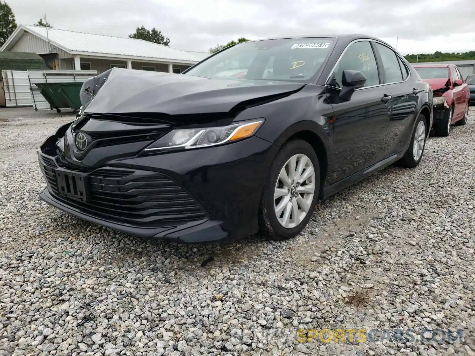 2 Photograph of a damaged car 4T1B11HK9KU765653 TOYOTA CAMRY 2019