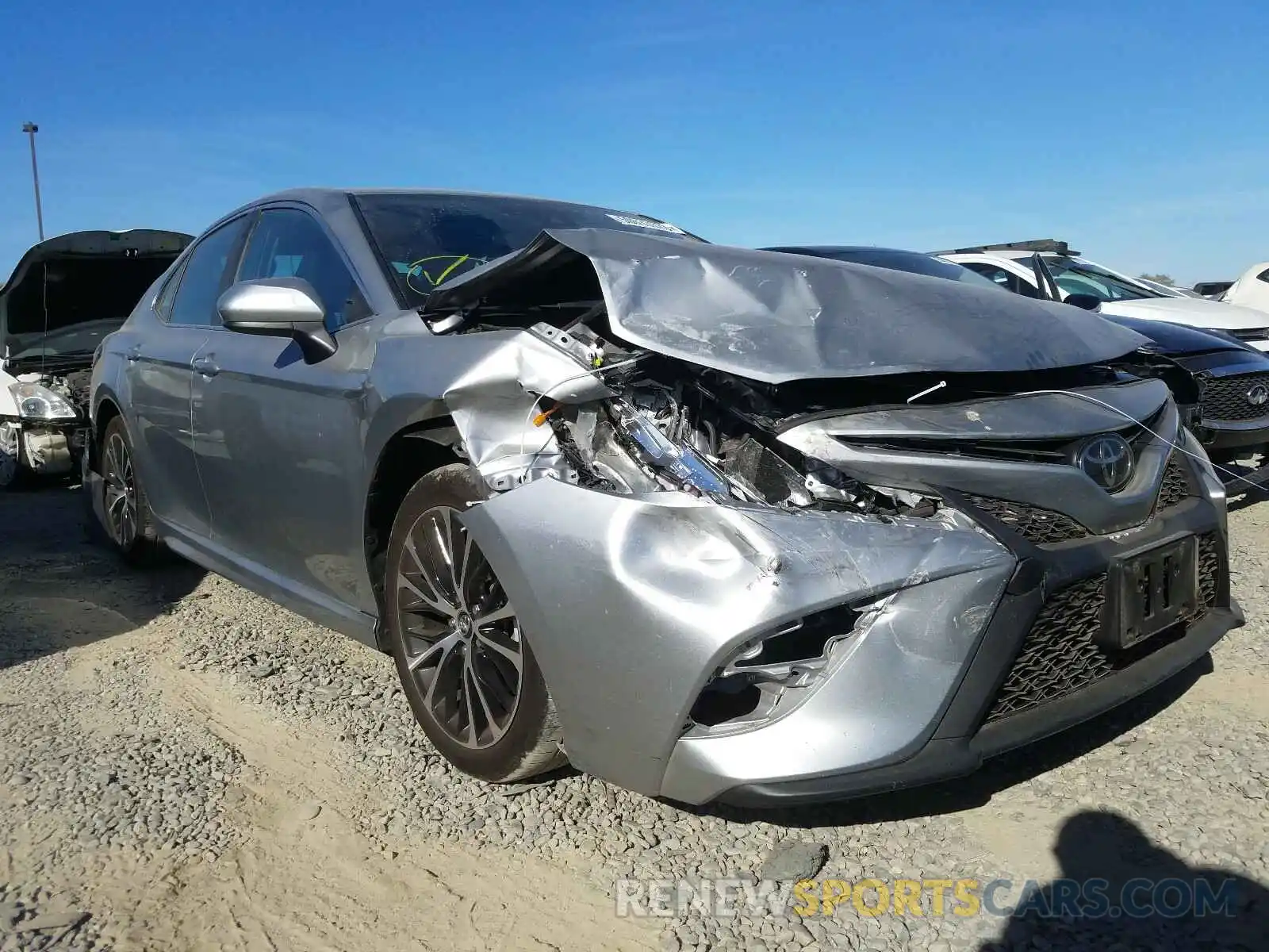 1 Photograph of a damaged car 4T1B11HK9KU766897 TOYOTA CAMRY 2019