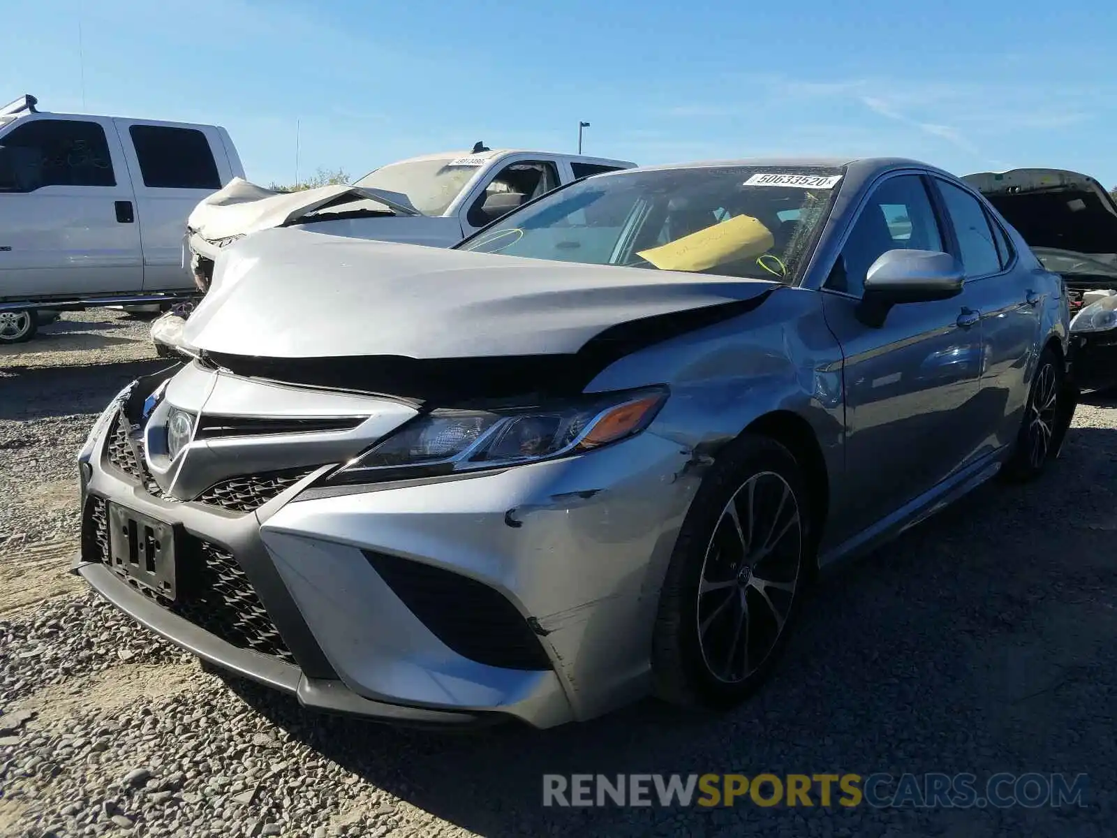 2 Photograph of a damaged car 4T1B11HK9KU766897 TOYOTA CAMRY 2019