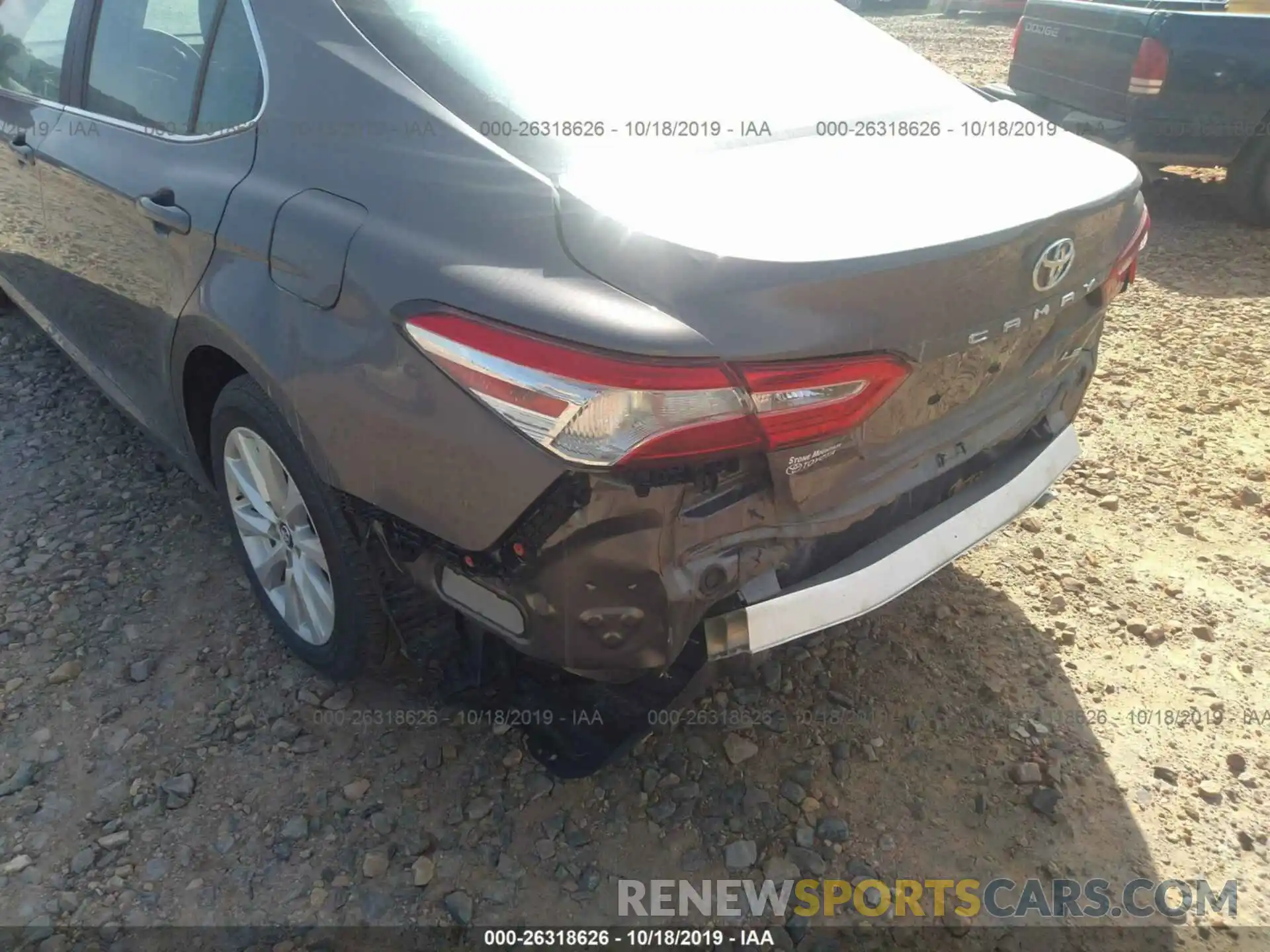 6 Photograph of a damaged car 4T1B11HK9KU767225 TOYOTA CAMRY 2019