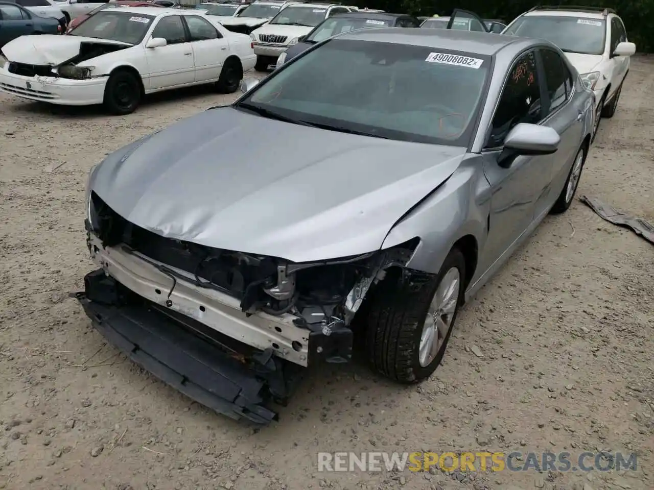 2 Photograph of a damaged car 4T1B11HK9KU767855 TOYOTA CAMRY 2019