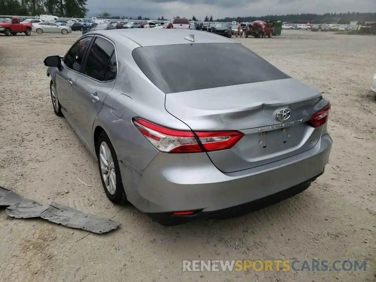 3 Photograph of a damaged car 4T1B11HK9KU767855 TOYOTA CAMRY 2019