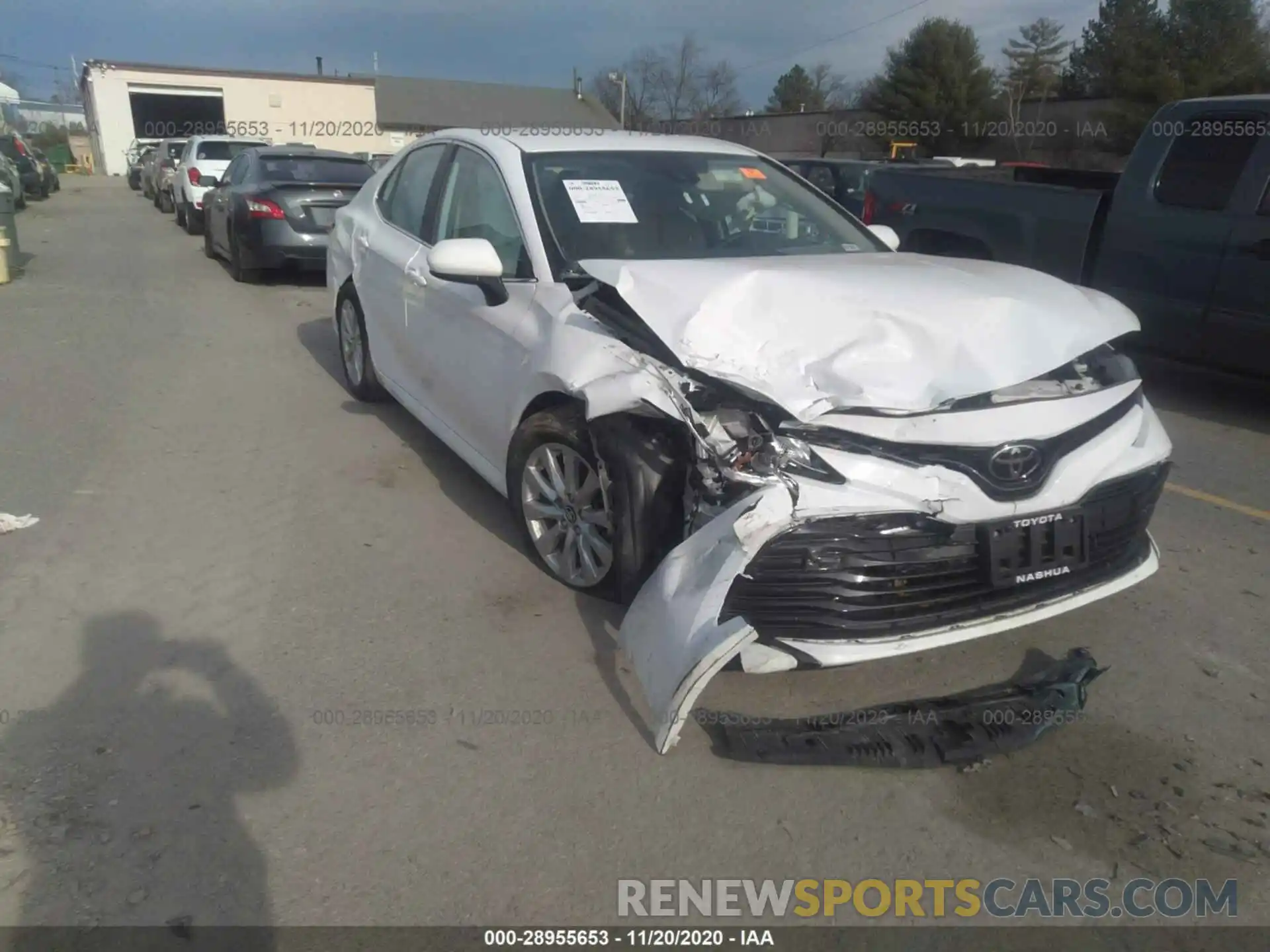 1 Photograph of a damaged car 4T1B11HK9KU768035 TOYOTA CAMRY 2019