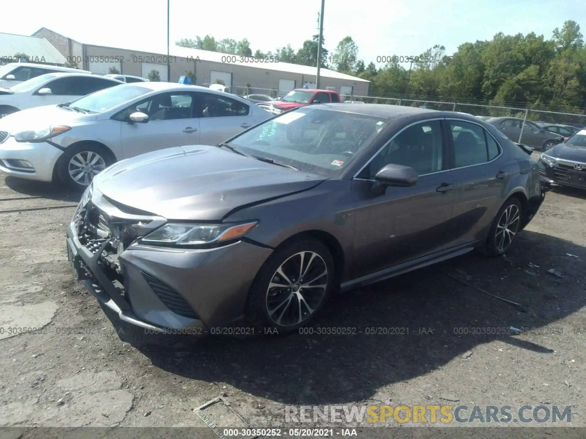 2 Photograph of a damaged car 4T1B11HK9KU768049 TOYOTA CAMRY 2019