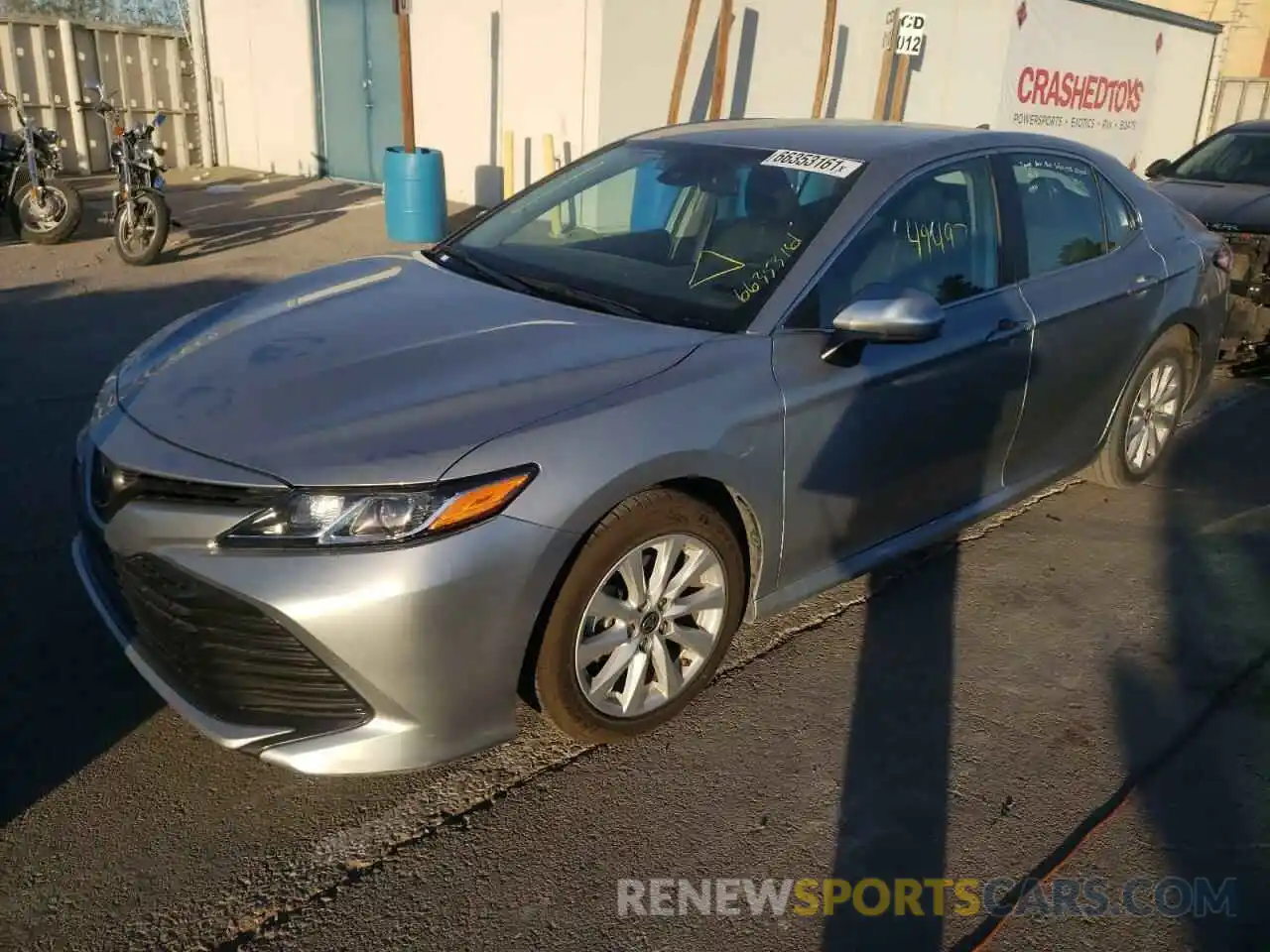 2 Photograph of a damaged car 4T1B11HK9KU769377 TOYOTA CAMRY 2019