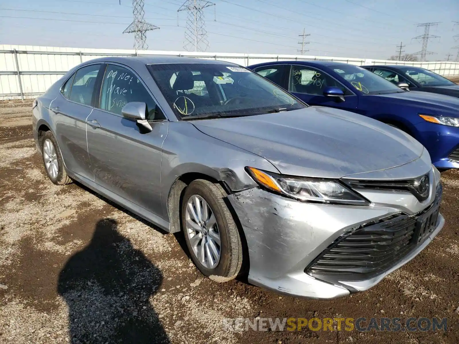 1 Photograph of a damaged car 4T1B11HK9KU770030 TOYOTA CAMRY 2019