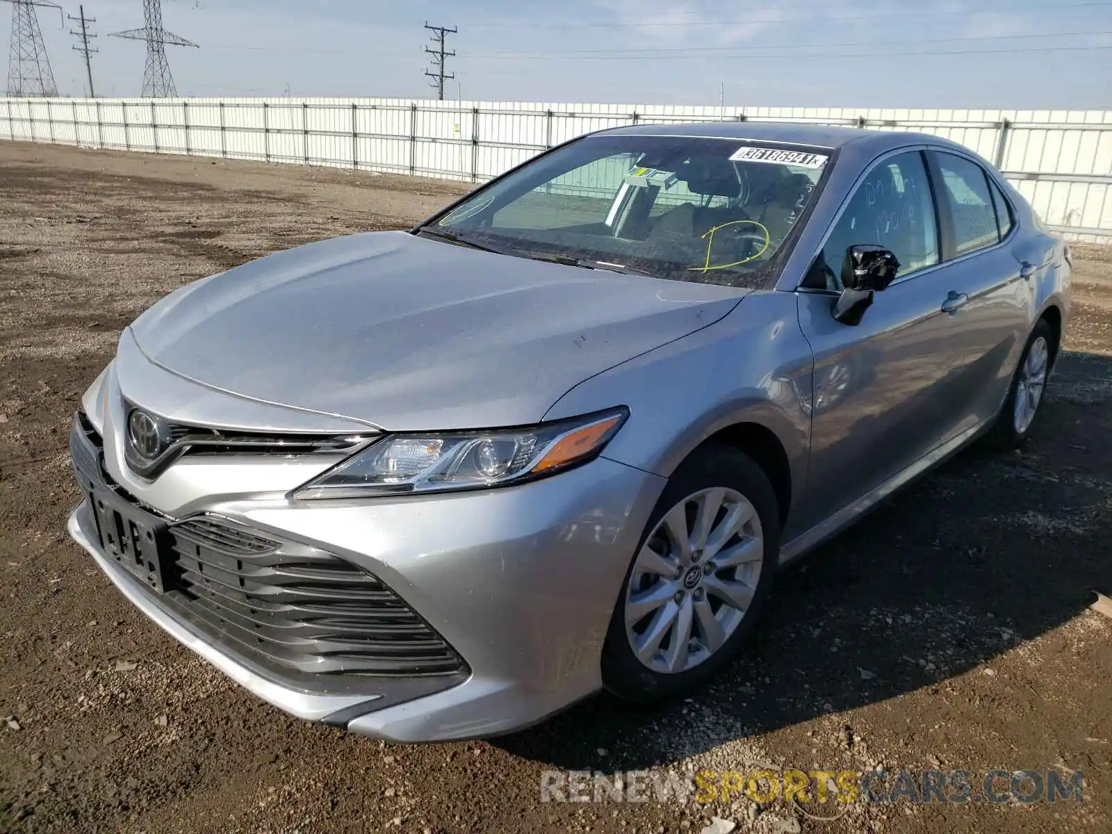 2 Photograph of a damaged car 4T1B11HK9KU770030 TOYOTA CAMRY 2019