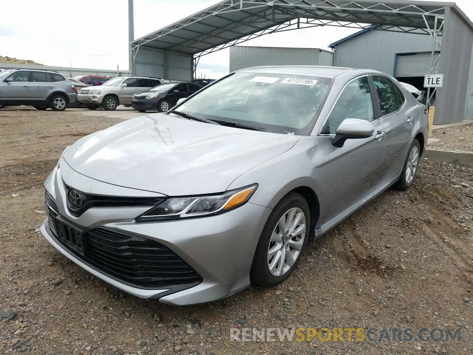 2 Photograph of a damaged car 4T1B11HK9KU770772 TOYOTA CAMRY 2019