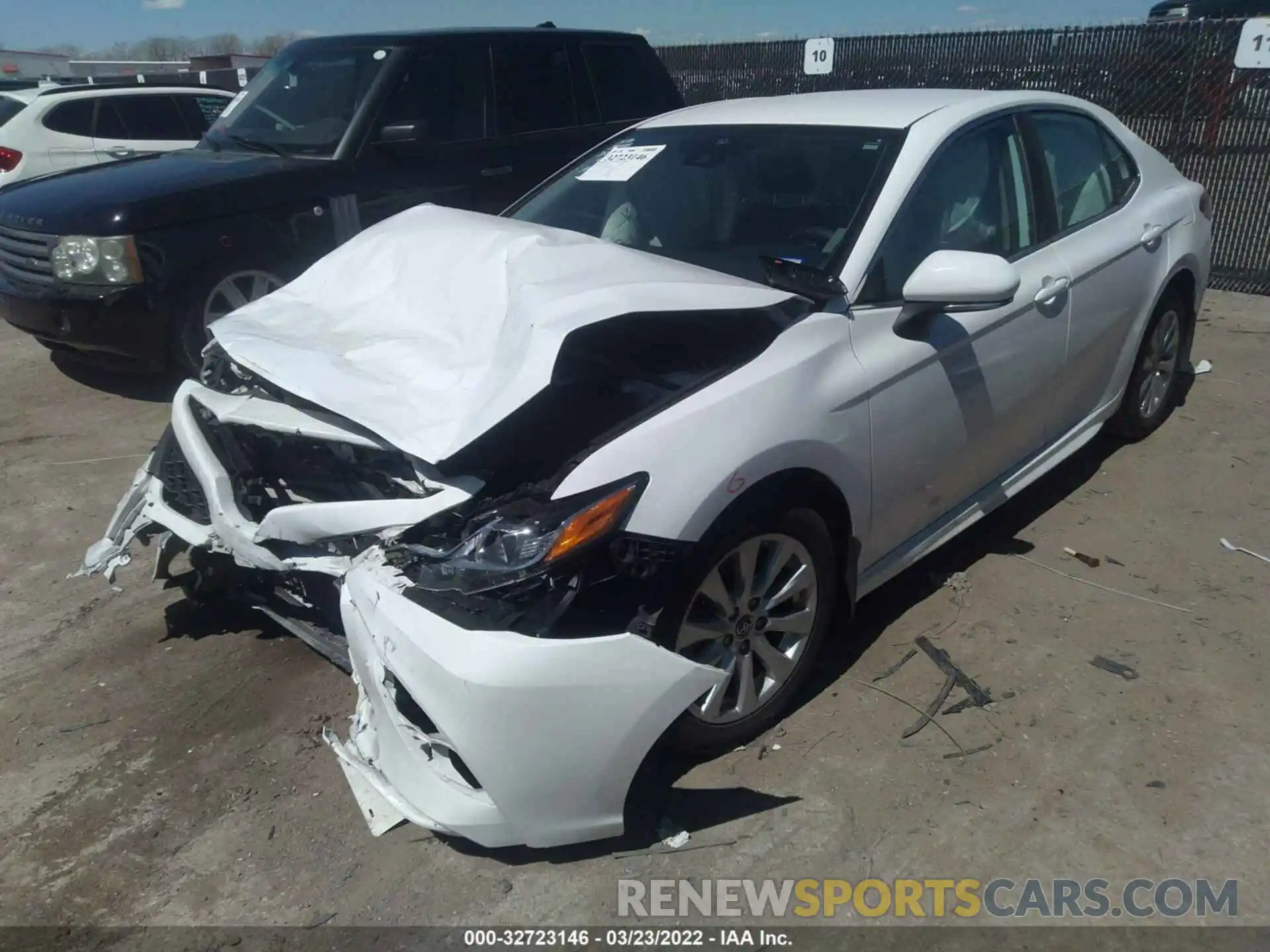 2 Photograph of a damaged car 4T1B11HK9KU770982 TOYOTA CAMRY 2019