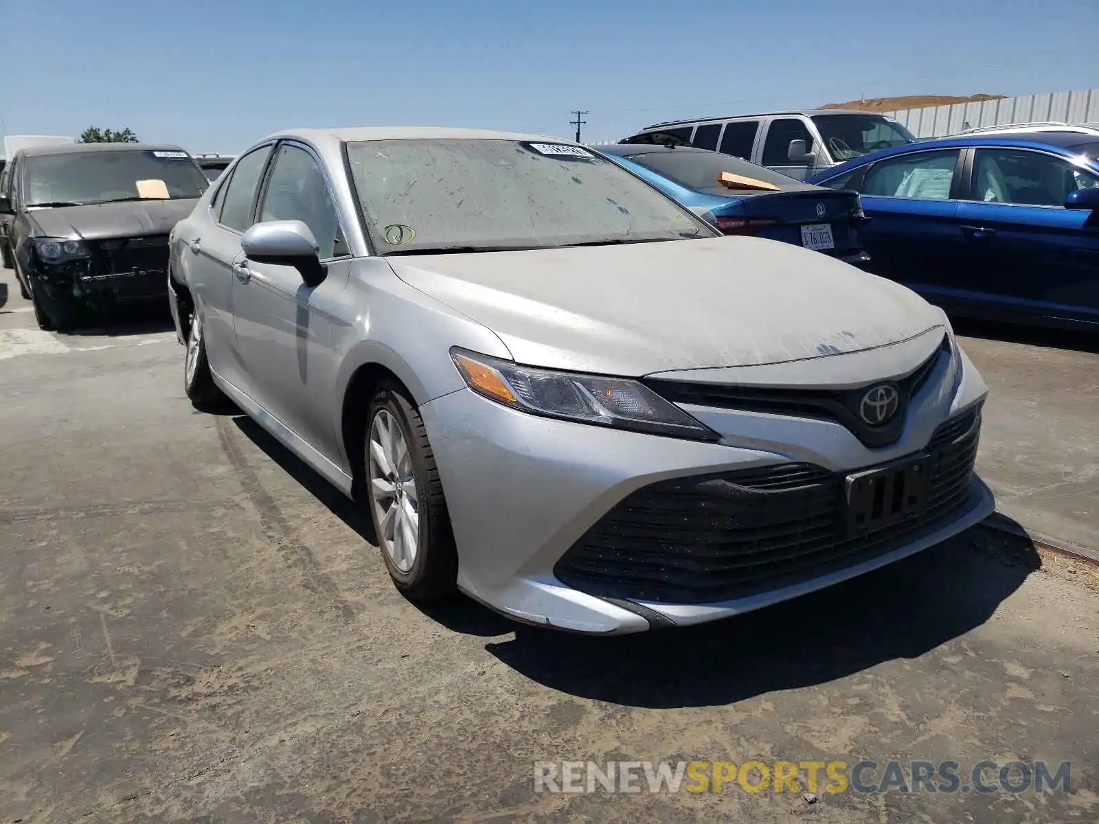 1 Photograph of a damaged car 4T1B11HK9KU772344 TOYOTA CAMRY 2019