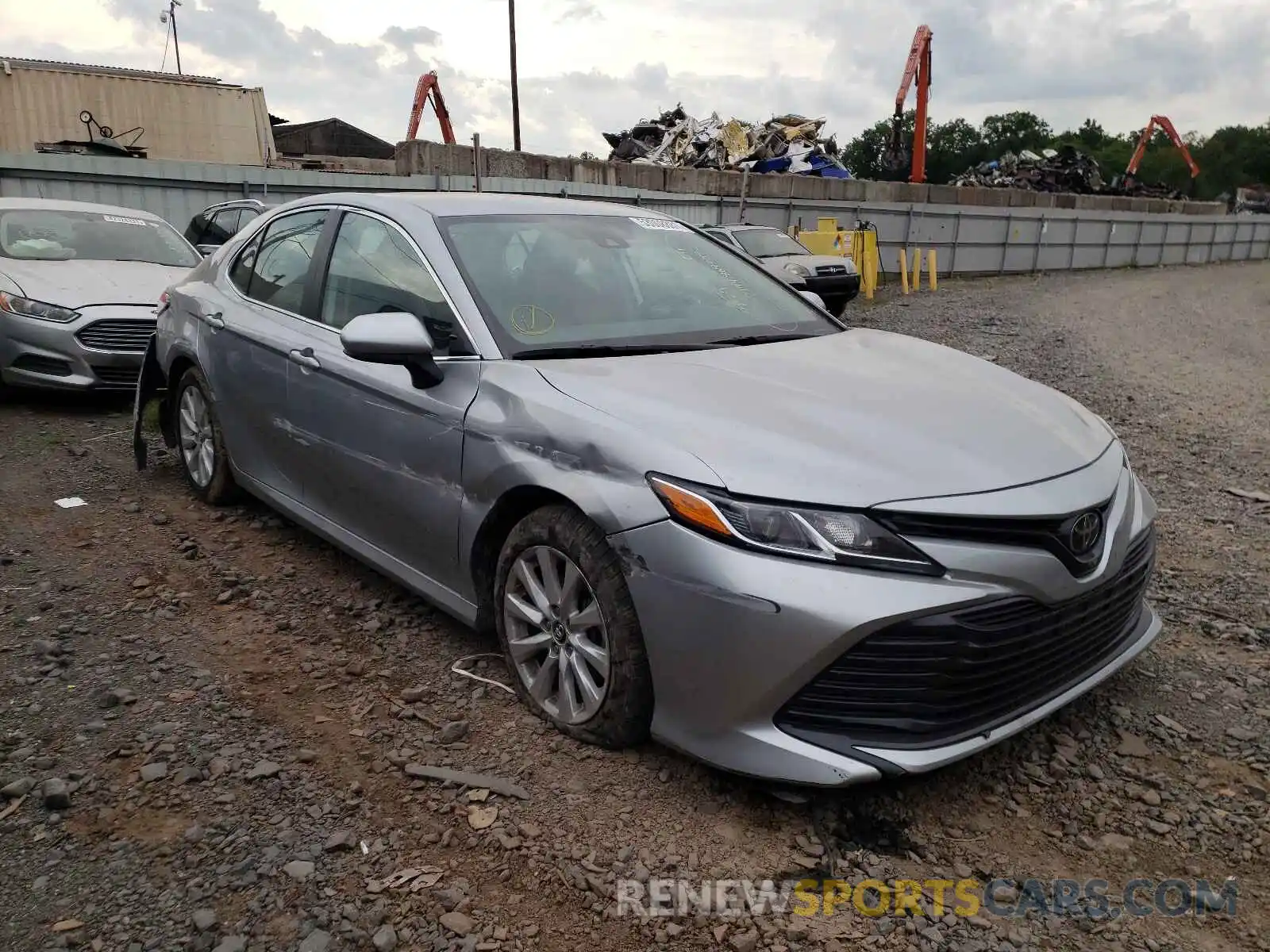 1 Photograph of a damaged car 4T1B11HK9KU772456 TOYOTA CAMRY 2019