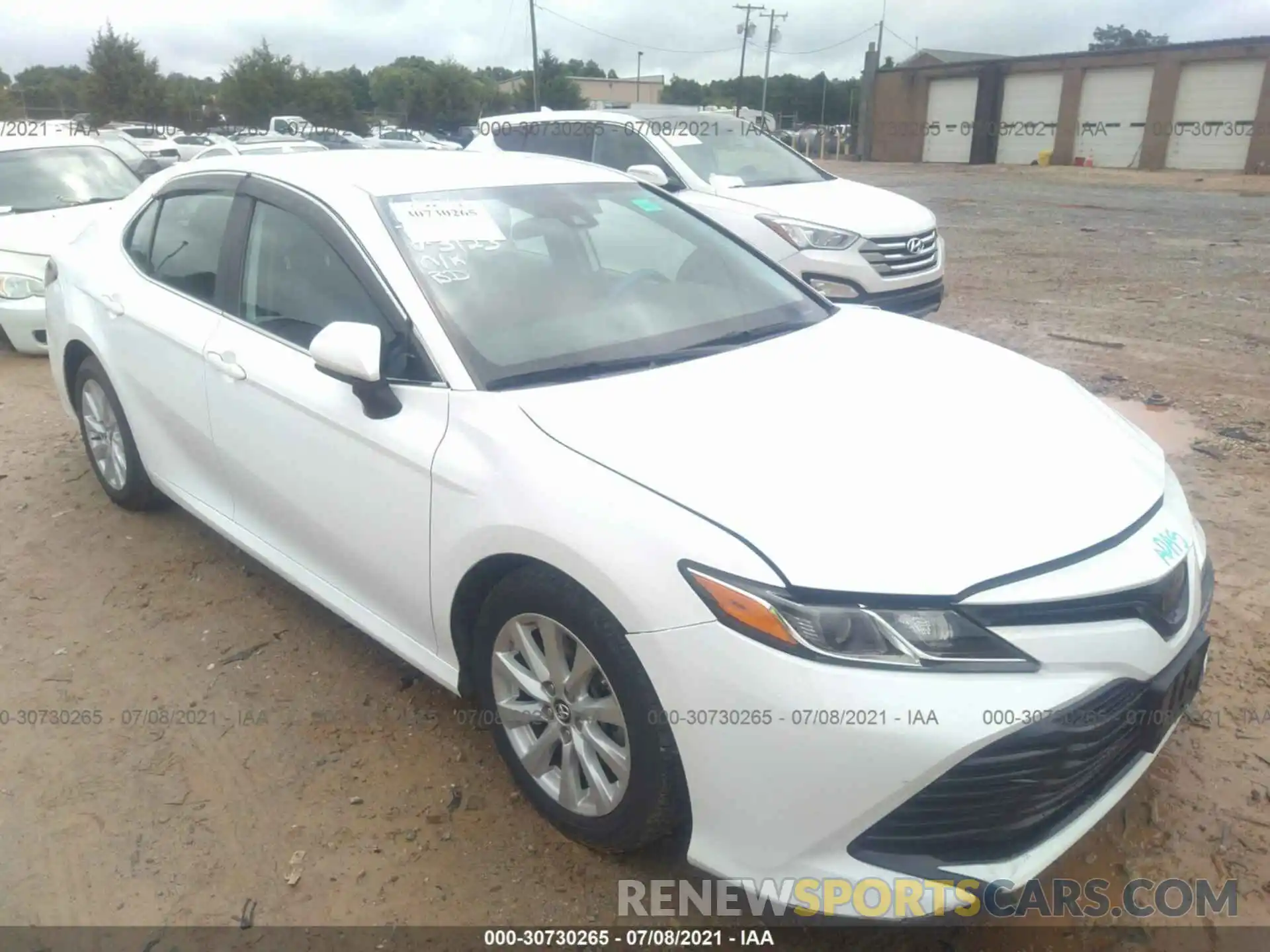 1 Photograph of a damaged car 4T1B11HK9KU773123 TOYOTA CAMRY 2019