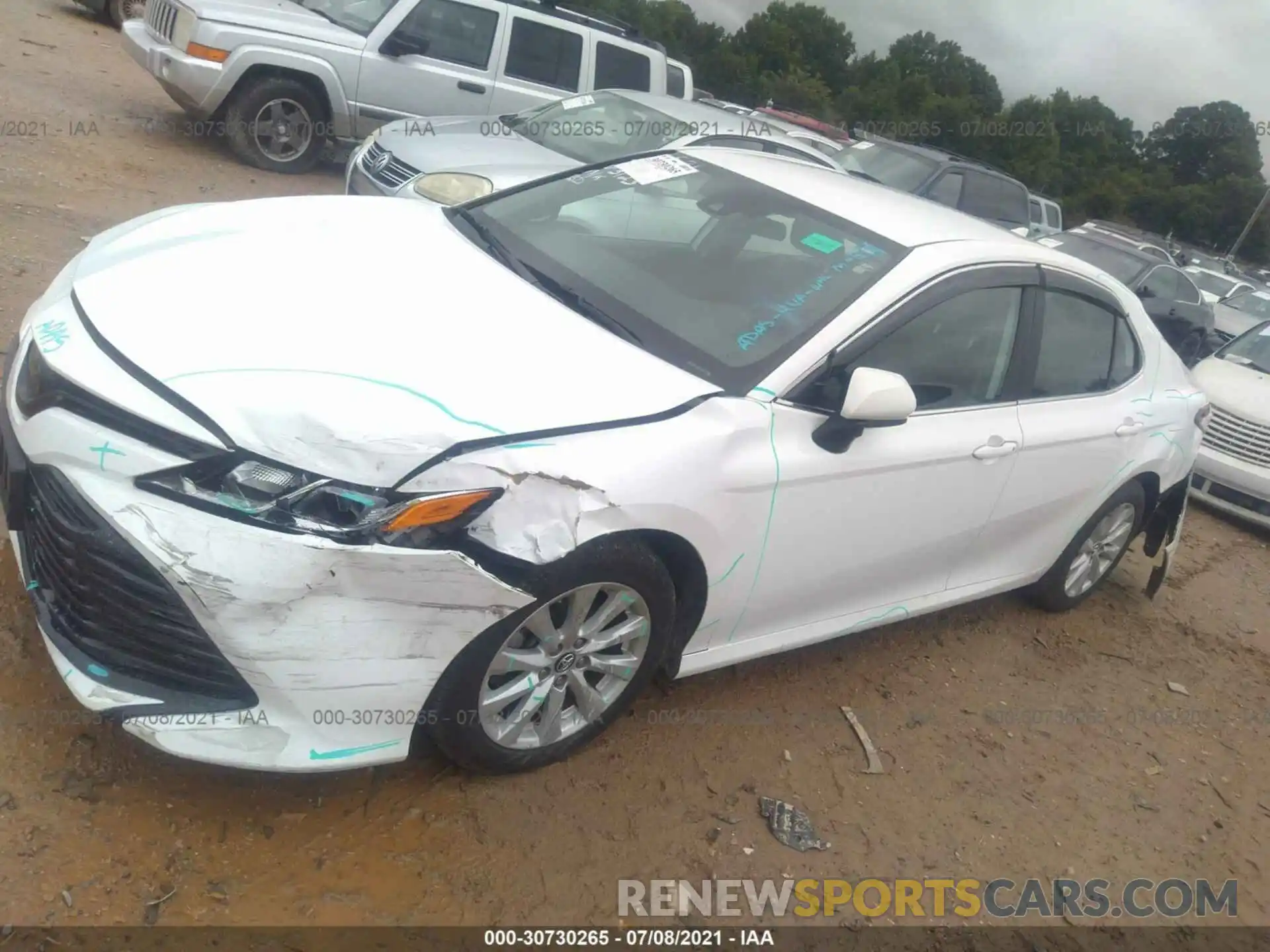 6 Photograph of a damaged car 4T1B11HK9KU773123 TOYOTA CAMRY 2019