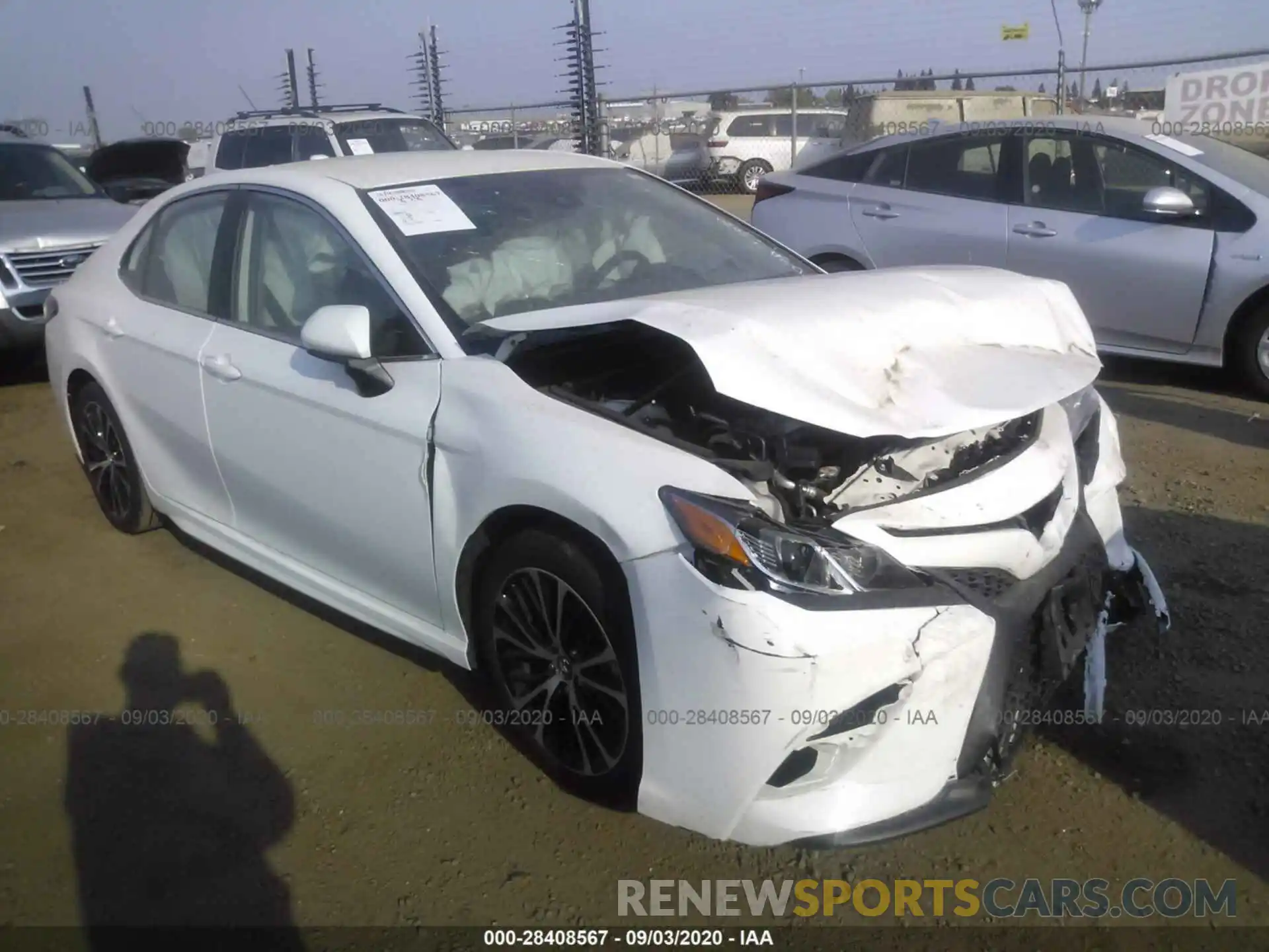 1 Photograph of a damaged car 4T1B11HK9KU773512 TOYOTA CAMRY 2019