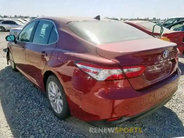 3 Photograph of a damaged car 4T1B11HK9KU773526 TOYOTA CAMRY 2019