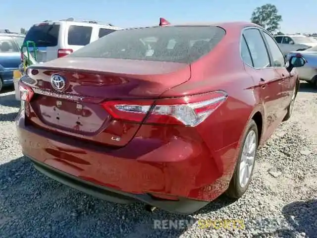 4 Photograph of a damaged car 4T1B11HK9KU773526 TOYOTA CAMRY 2019