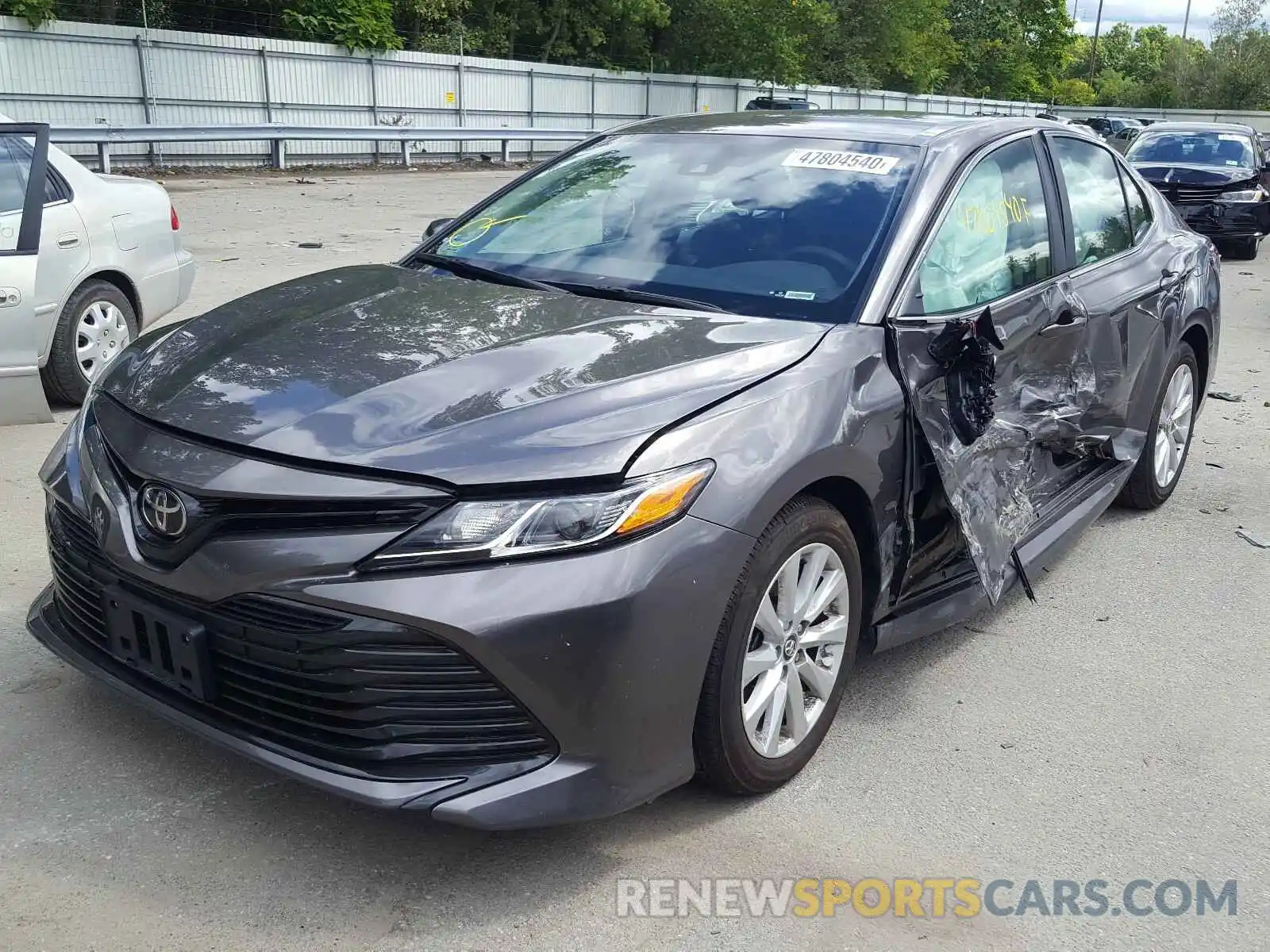 2 Photograph of a damaged car 4T1B11HK9KU775468 TOYOTA CAMRY 2019