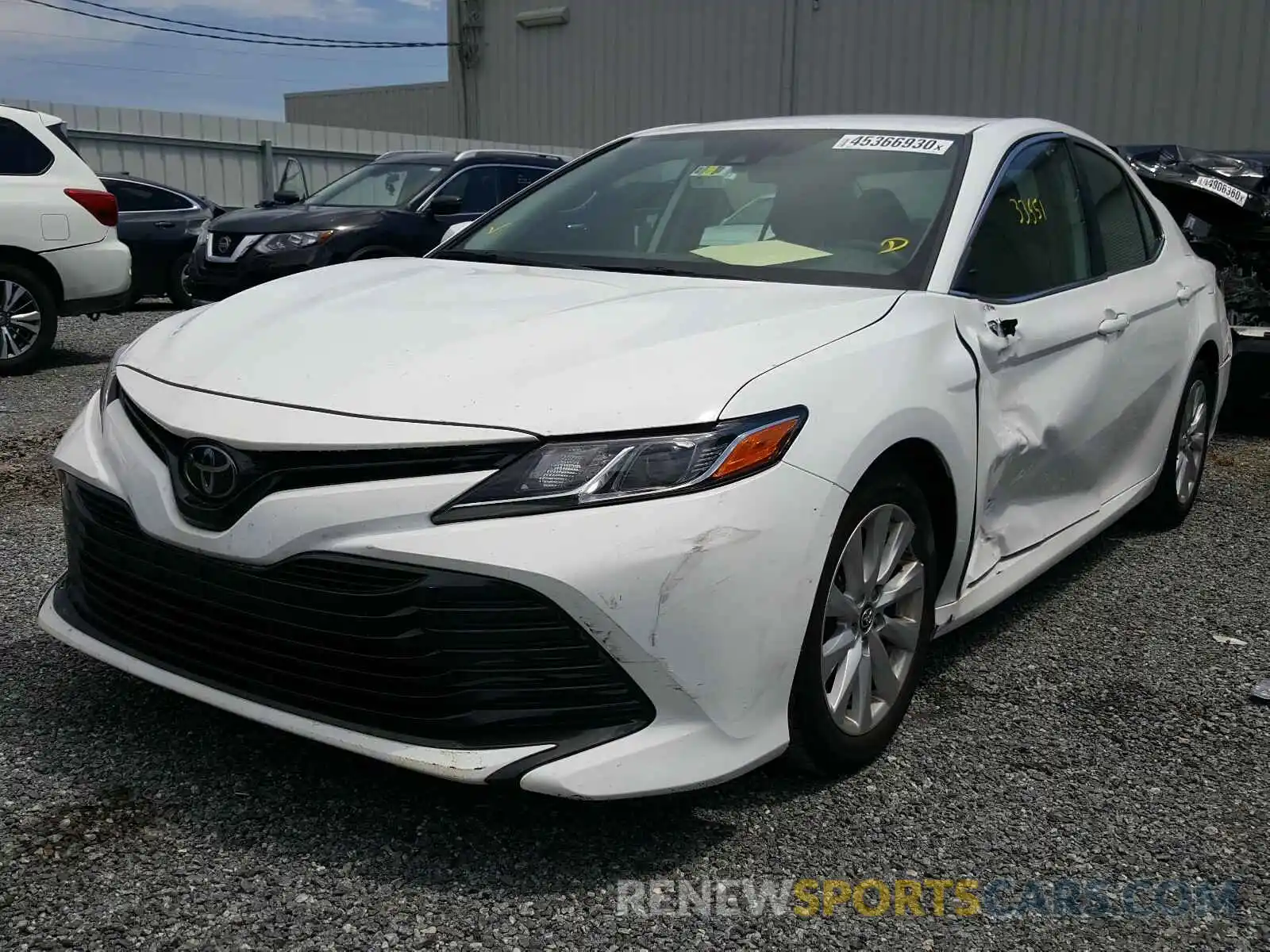 2 Photograph of a damaged car 4T1B11HK9KU775986 TOYOTA CAMRY 2019