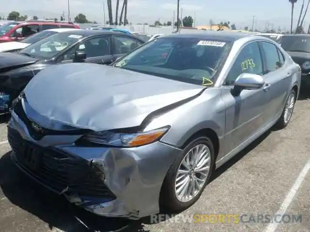 2 Photograph of a damaged car 4T1B11HK9KU776118 TOYOTA CAMRY 2019