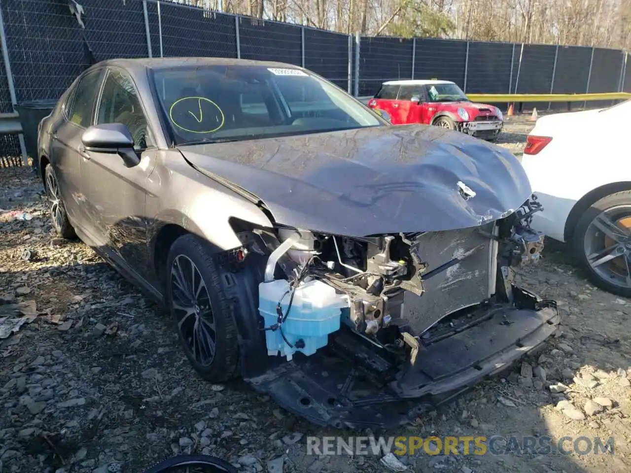 1 Photograph of a damaged car 4T1B11HK9KU776362 TOYOTA CAMRY 2019