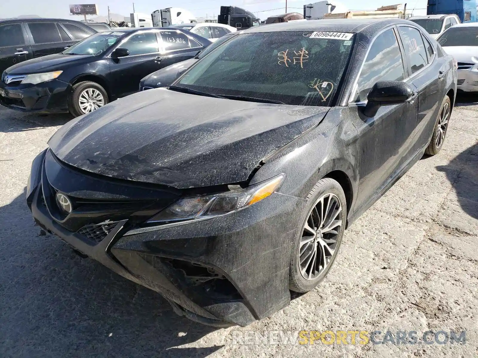 2 Photograph of a damaged car 4T1B11HK9KU779066 TOYOTA CAMRY 2019