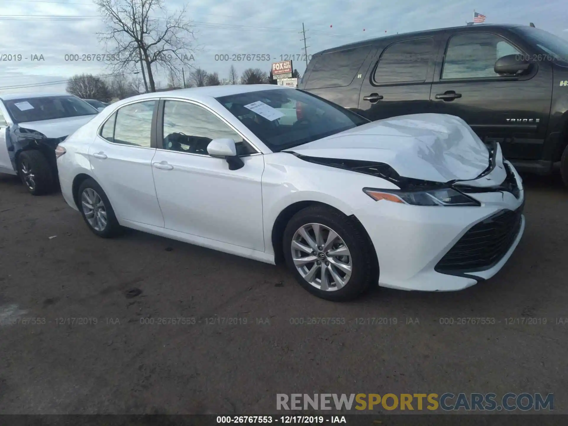 1 Photograph of a damaged car 4T1B11HK9KU779195 TOYOTA CAMRY 2019