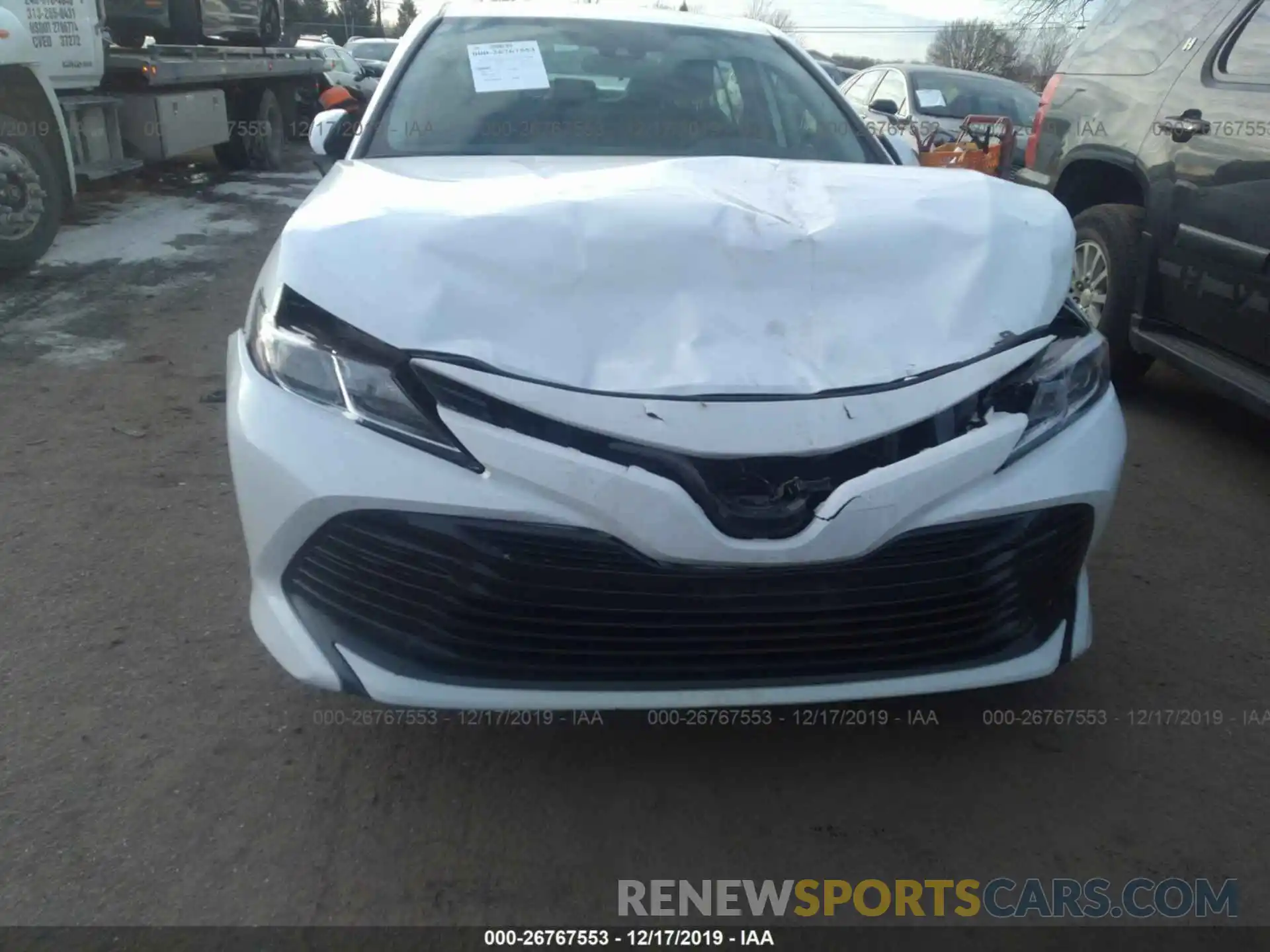 6 Photograph of a damaged car 4T1B11HK9KU779195 TOYOTA CAMRY 2019