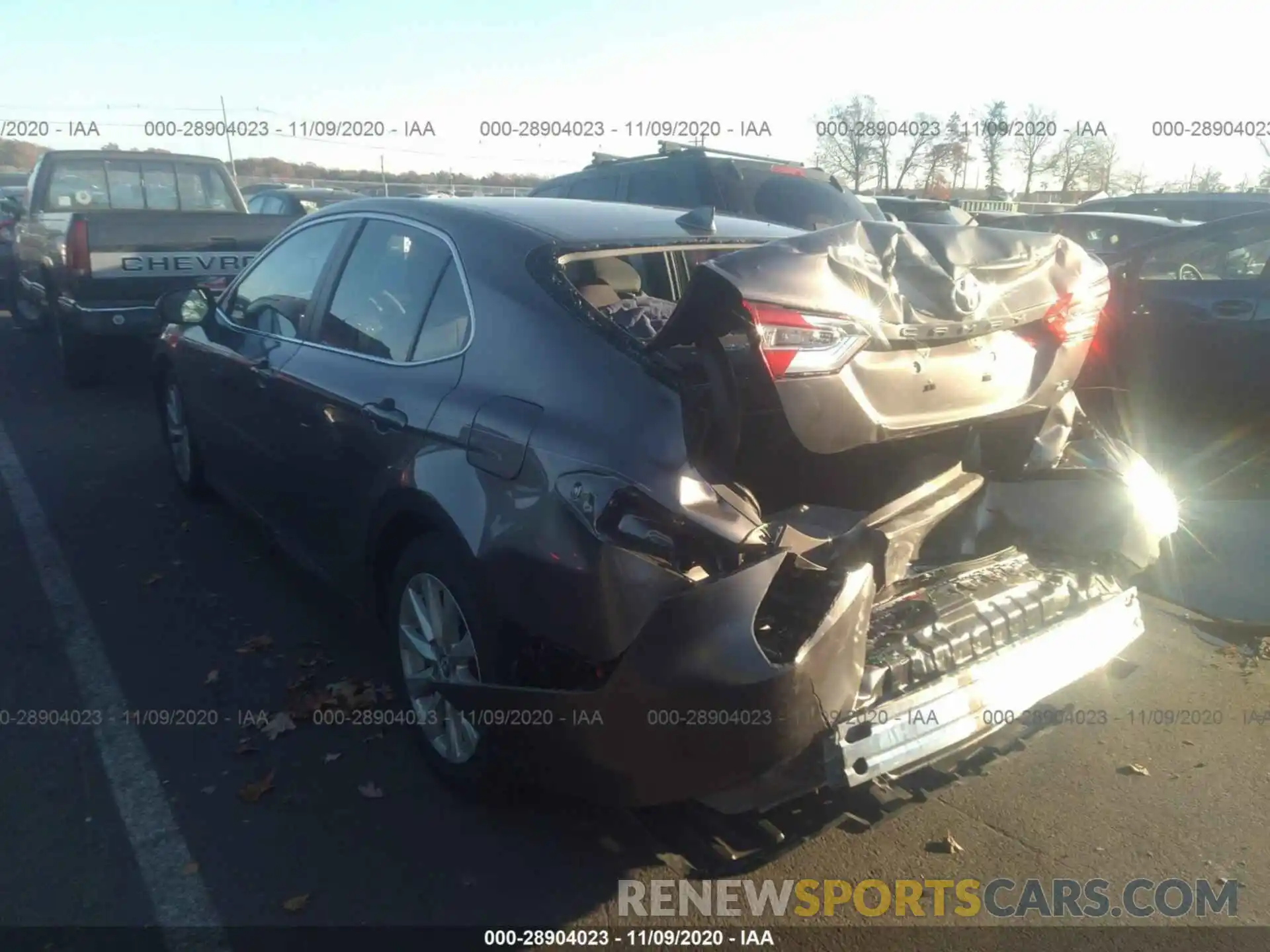 3 Photograph of a damaged car 4T1B11HK9KU779326 TOYOTA CAMRY 2019