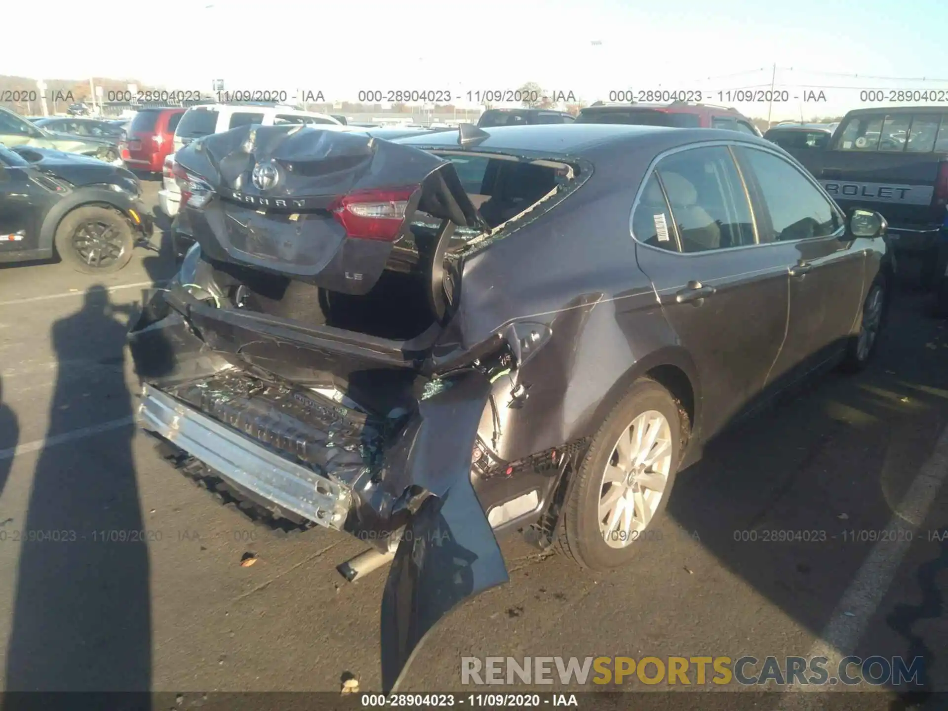 4 Photograph of a damaged car 4T1B11HK9KU779326 TOYOTA CAMRY 2019