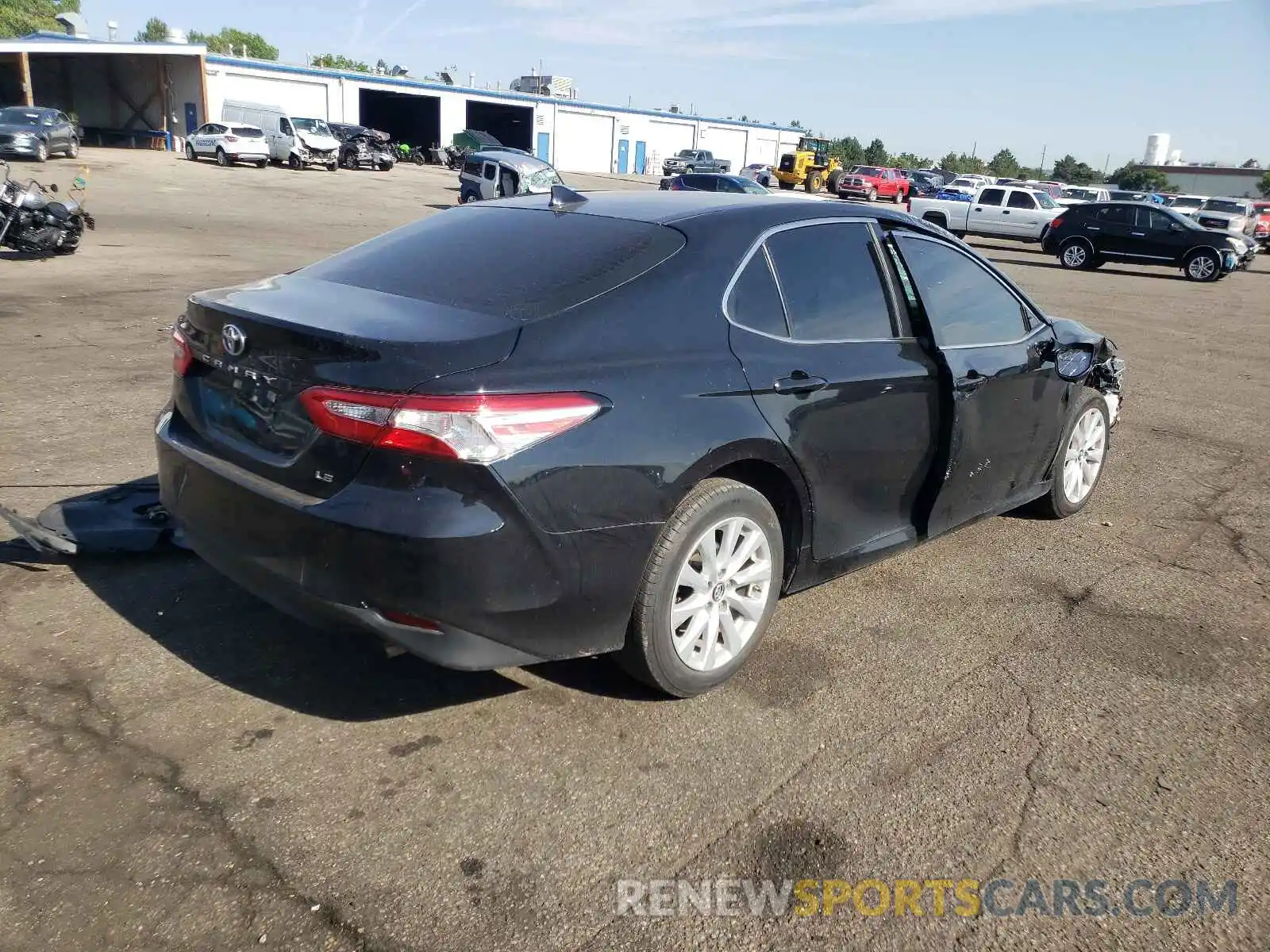 4 Photograph of a damaged car 4T1B11HK9KU780590 TOYOTA CAMRY 2019