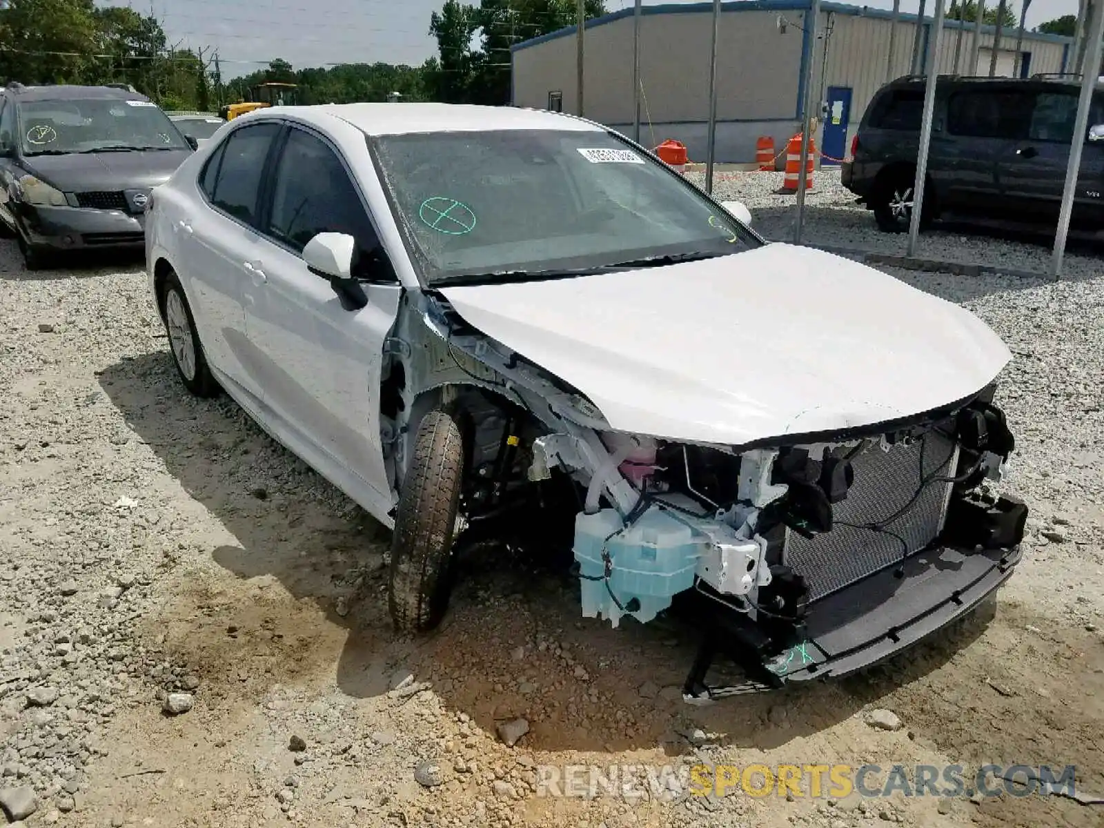 1 Photograph of a damaged car 4T1B11HK9KU780766 TOYOTA CAMRY 2019