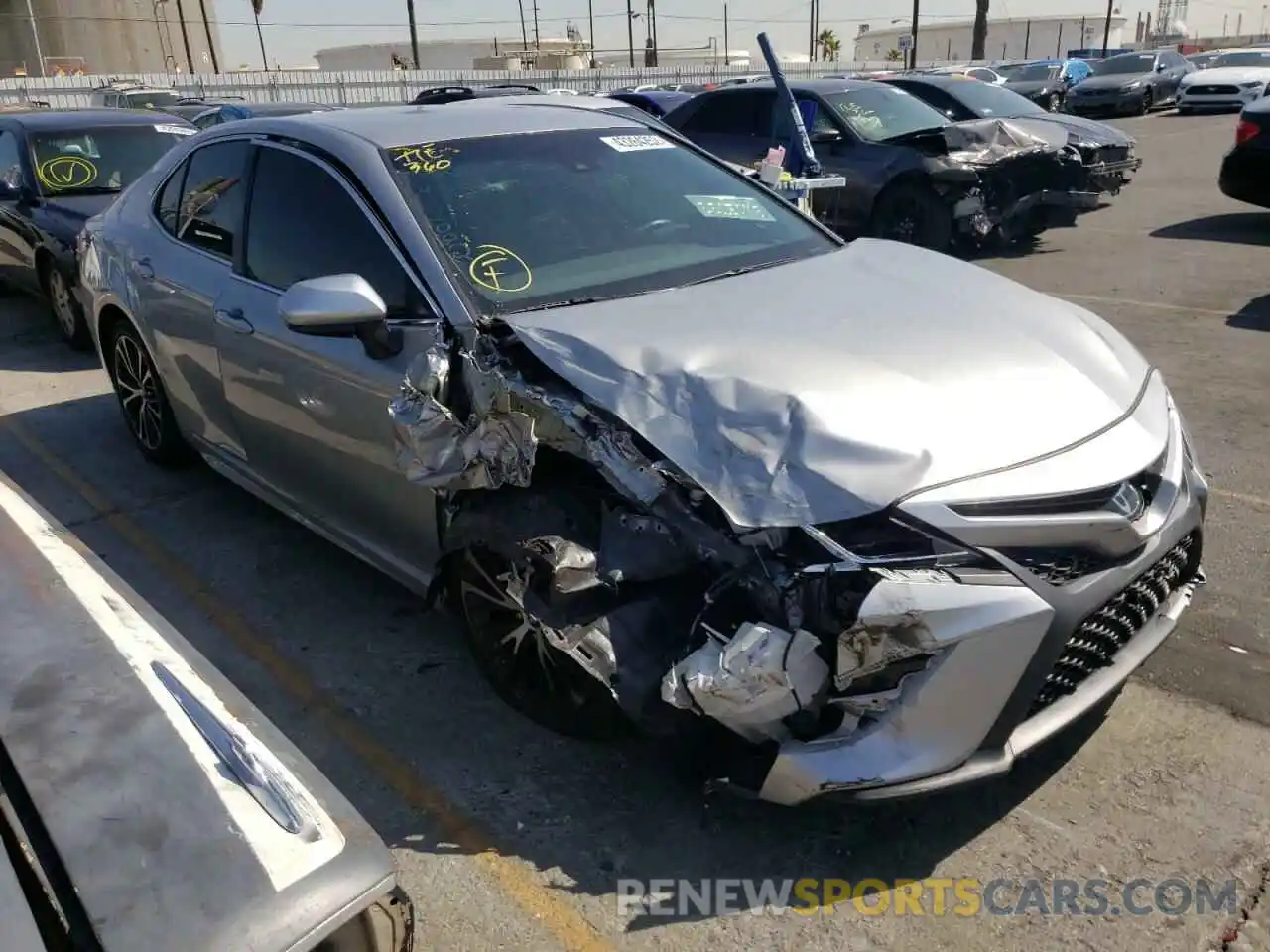 1 Photograph of a damaged car 4T1B11HK9KU781190 TOYOTA CAMRY 2019