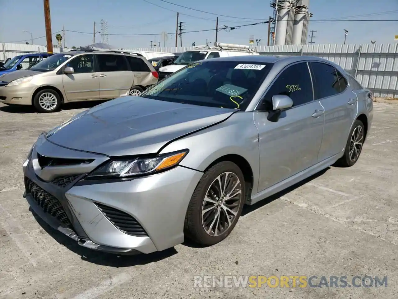 2 Photograph of a damaged car 4T1B11HK9KU781190 TOYOTA CAMRY 2019