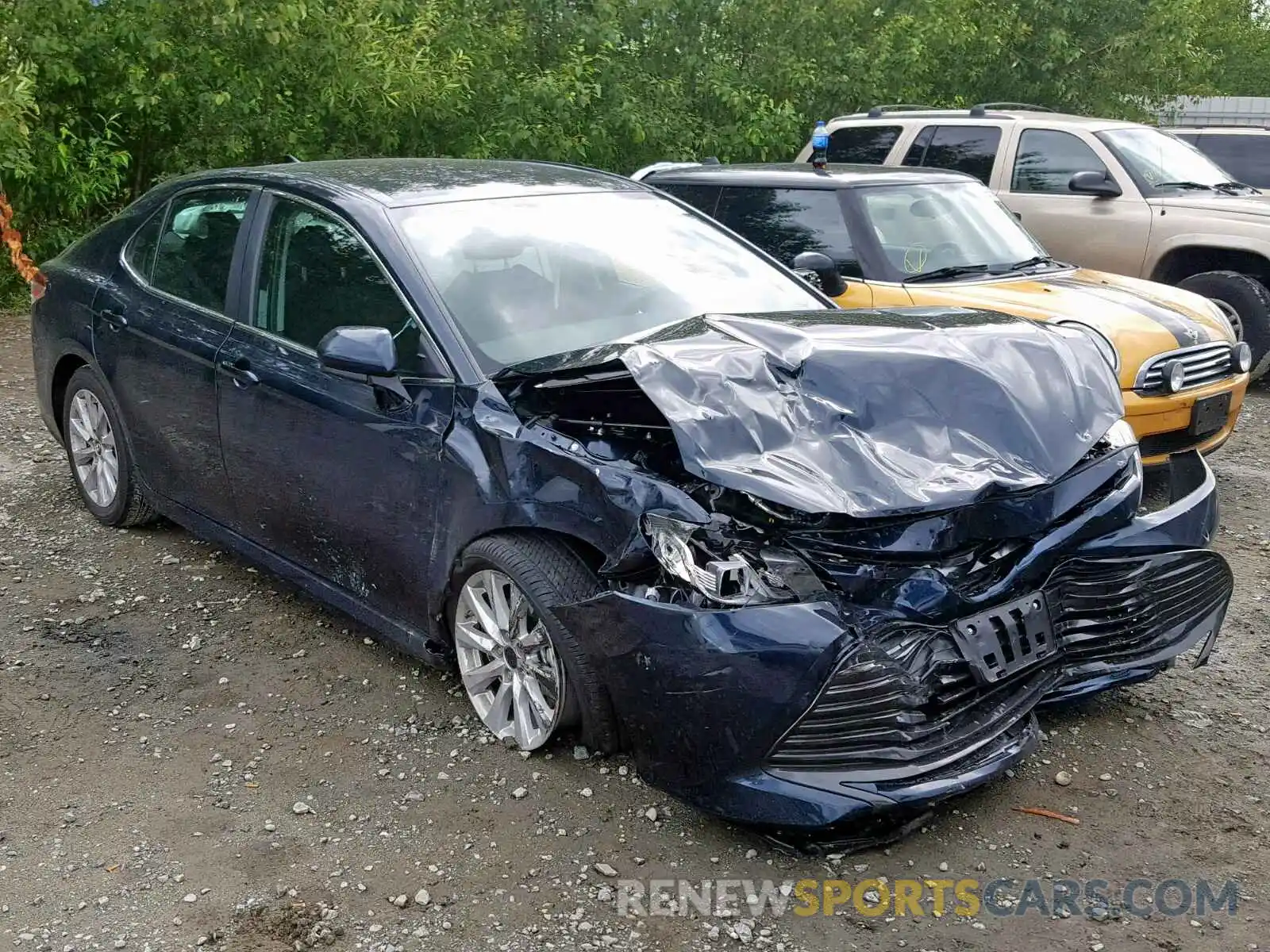 1 Photograph of a damaged car 4T1B11HK9KU782890 TOYOTA CAMRY 2019