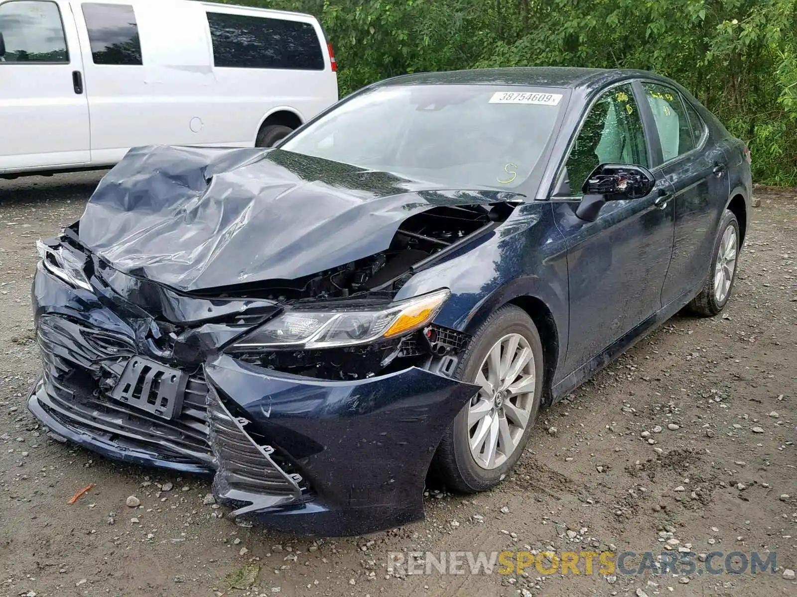 2 Photograph of a damaged car 4T1B11HK9KU782890 TOYOTA CAMRY 2019