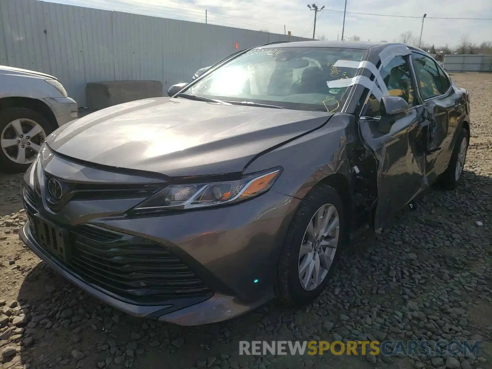 2 Photograph of a damaged car 4T1B11HK9KU783098 TOYOTA CAMRY 2019