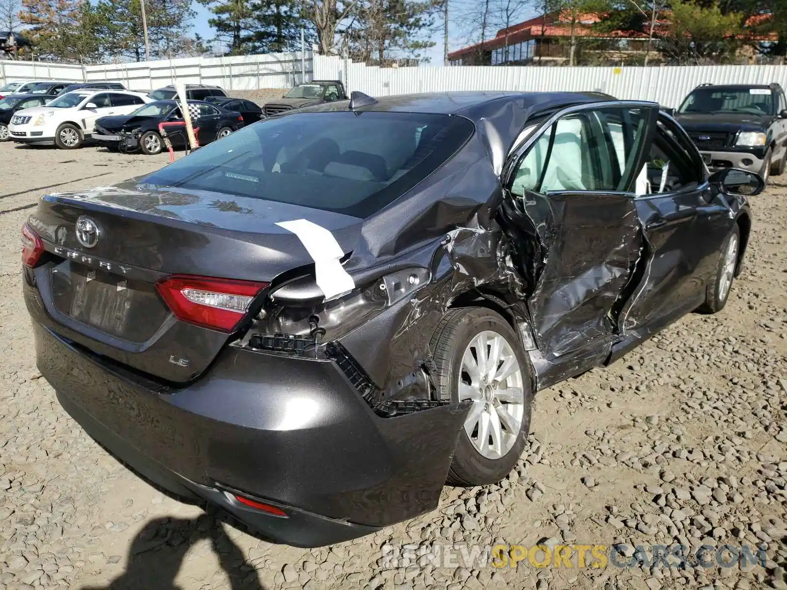 4 Photograph of a damaged car 4T1B11HK9KU783098 TOYOTA CAMRY 2019