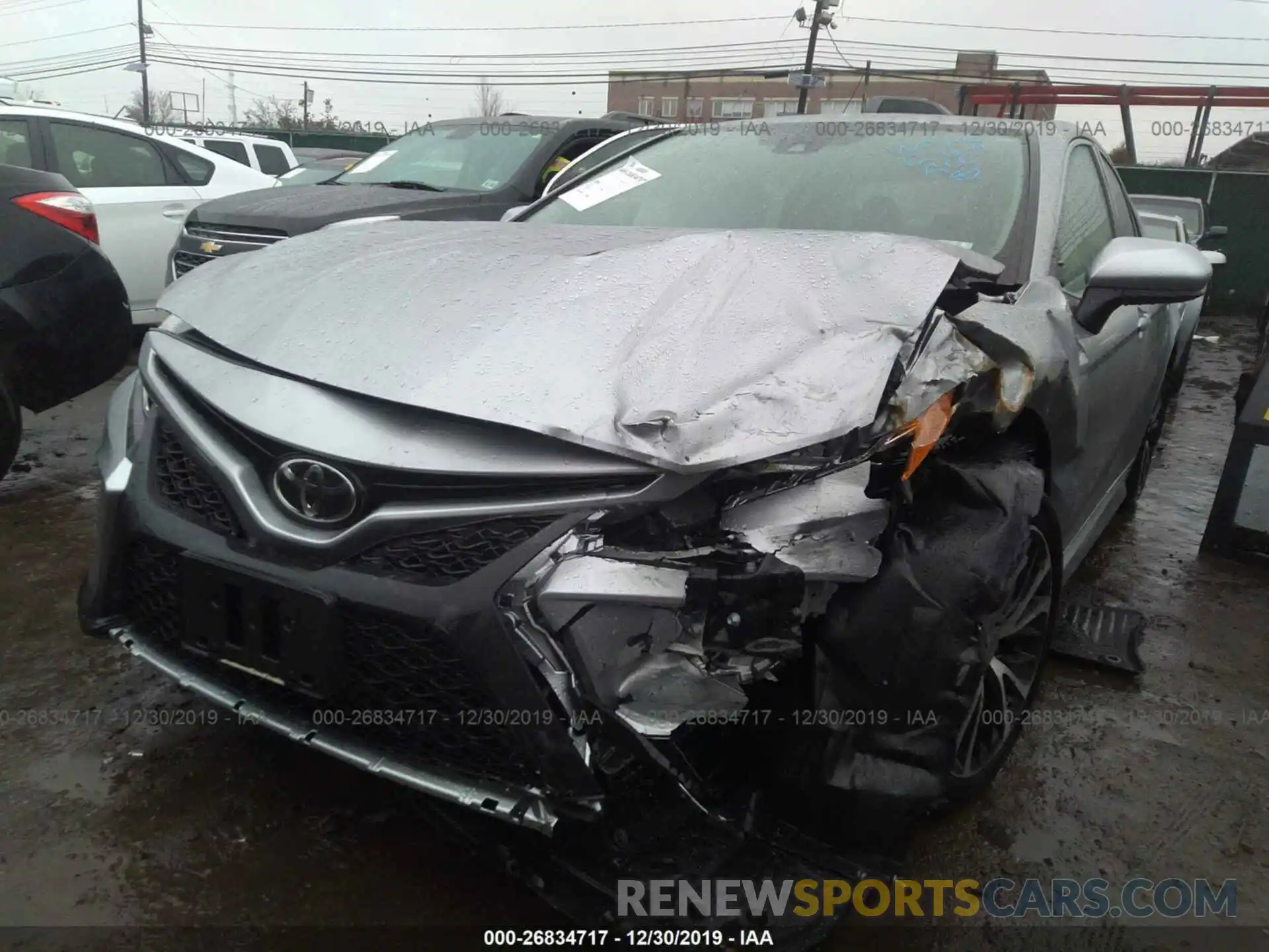 2 Photograph of a damaged car 4T1B11HK9KU783926 TOYOTA CAMRY 2019