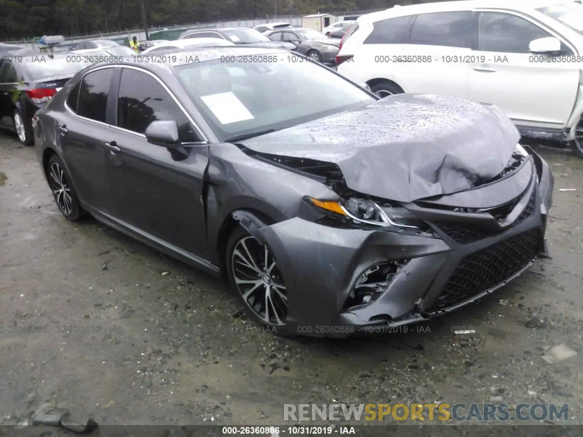 1 Photograph of a damaged car 4T1B11HK9KU785322 TOYOTA CAMRY 2019