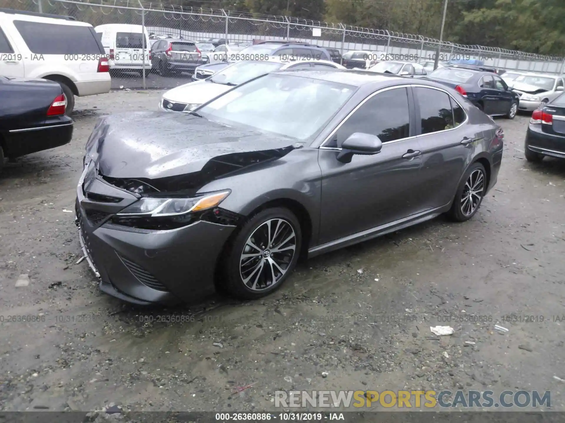 2 Photograph of a damaged car 4T1B11HK9KU785322 TOYOTA CAMRY 2019