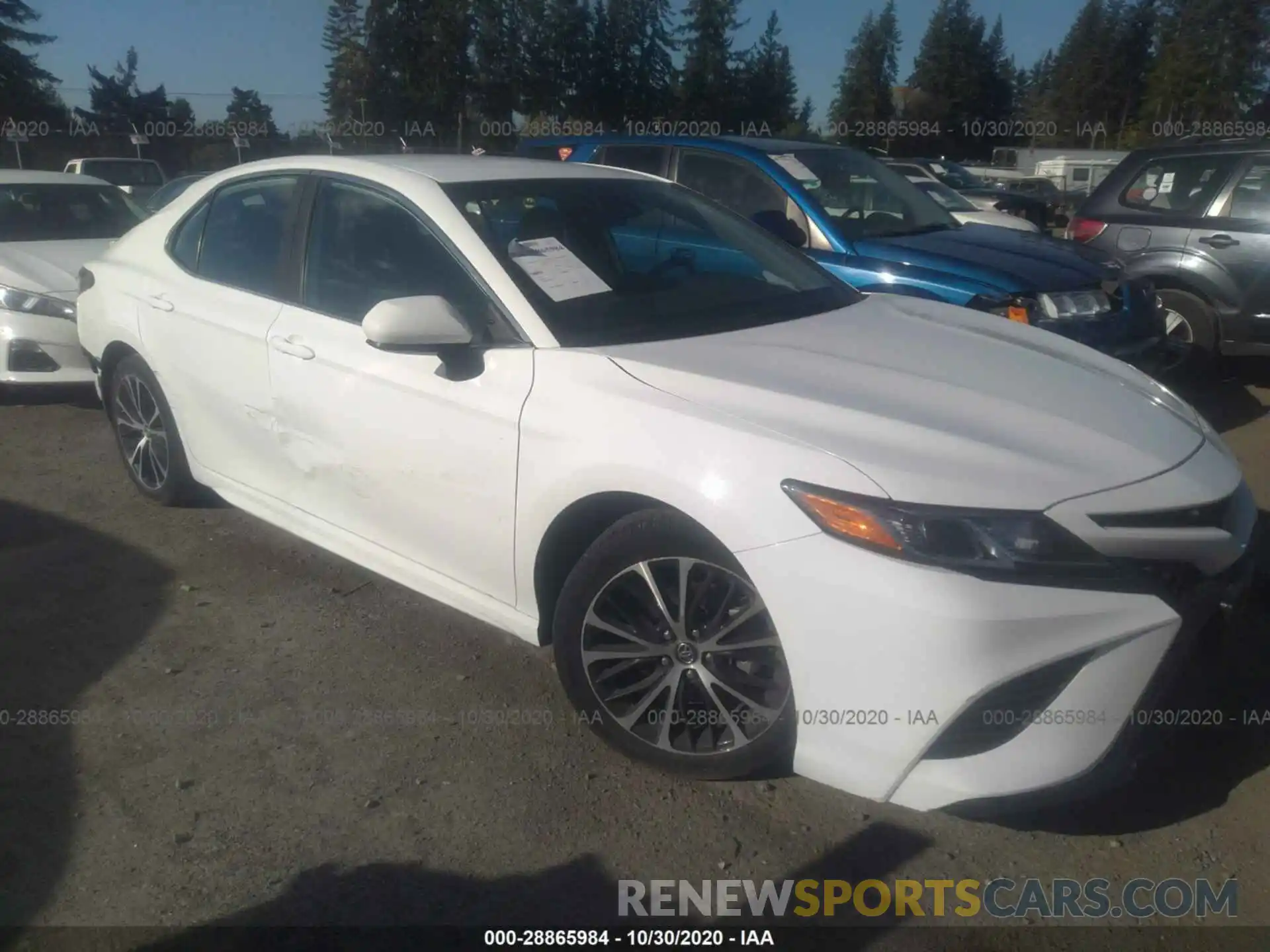 1 Photograph of a damaged car 4T1B11HK9KU786325 TOYOTA CAMRY 2019