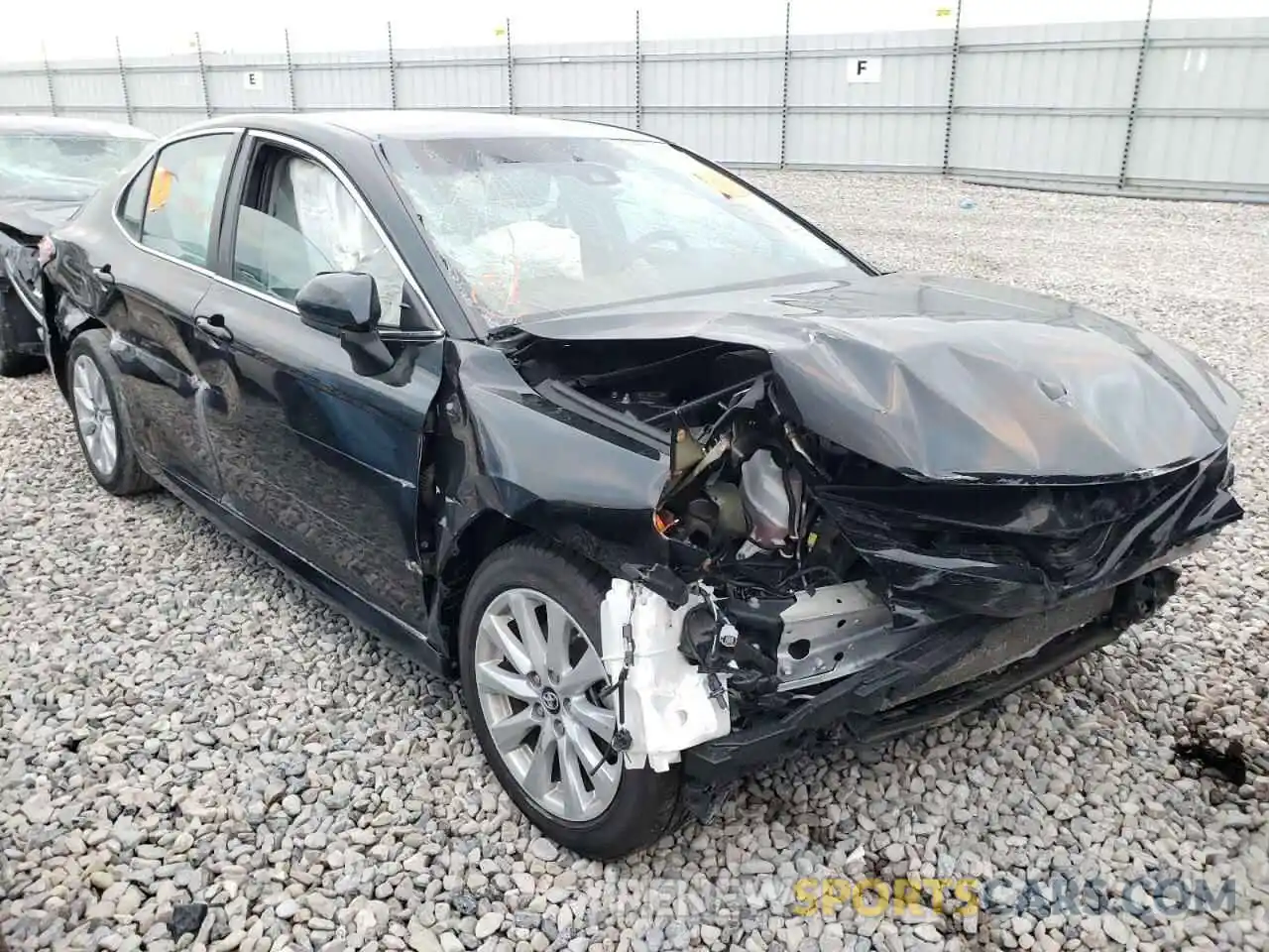 1 Photograph of a damaged car 4T1B11HK9KU787653 TOYOTA CAMRY 2019