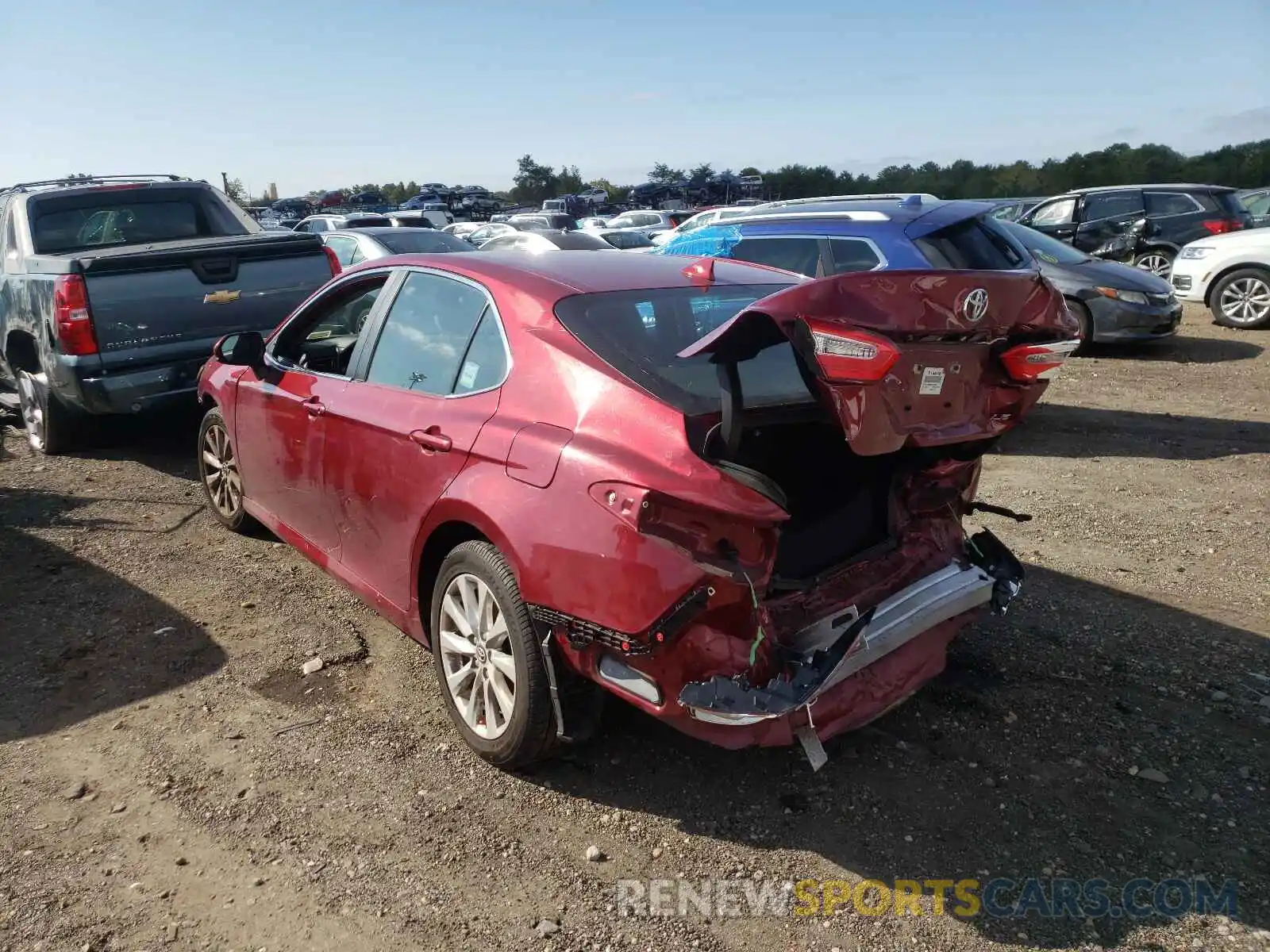 3 Photograph of a damaged car 4T1B11HK9KU787667 TOYOTA CAMRY 2019