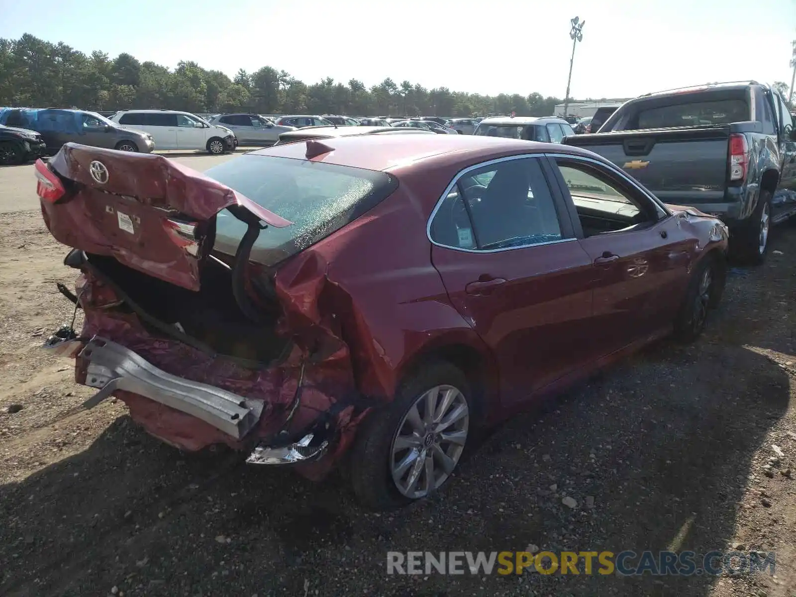 4 Photograph of a damaged car 4T1B11HK9KU787667 TOYOTA CAMRY 2019