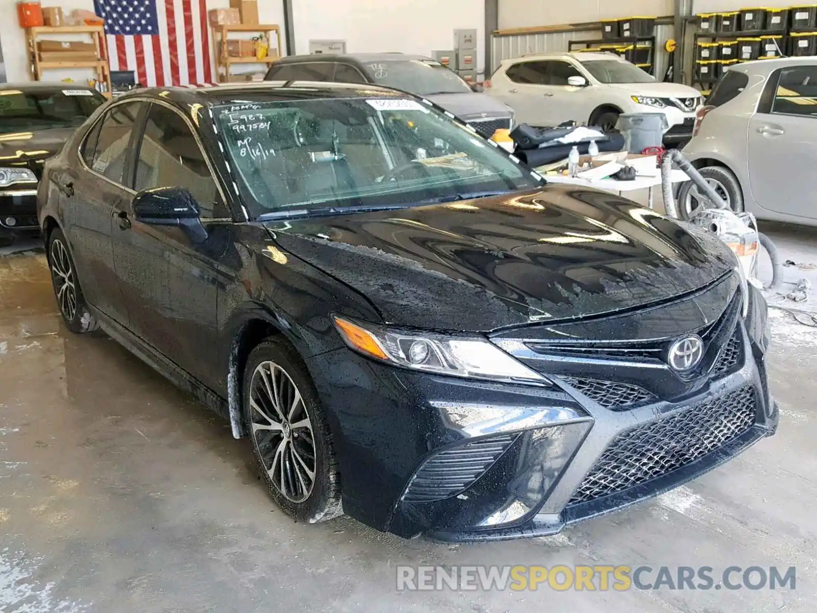 1 Photograph of a damaged car 4T1B11HK9KU787782 TOYOTA CAMRY 2019