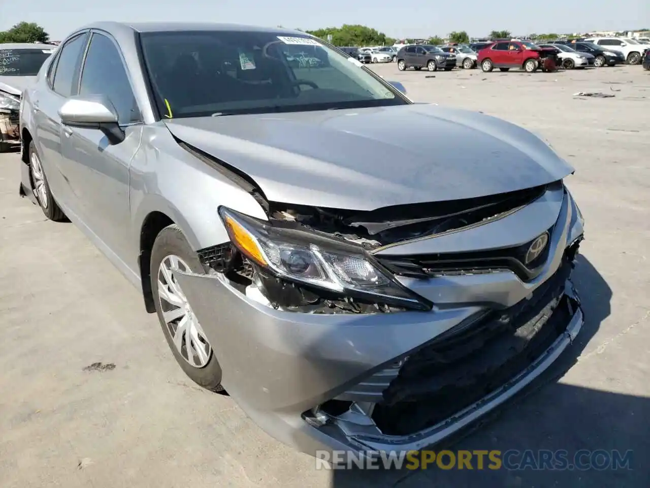 1 Photograph of a damaged car 4T1B11HK9KU788785 TOYOTA CAMRY 2019