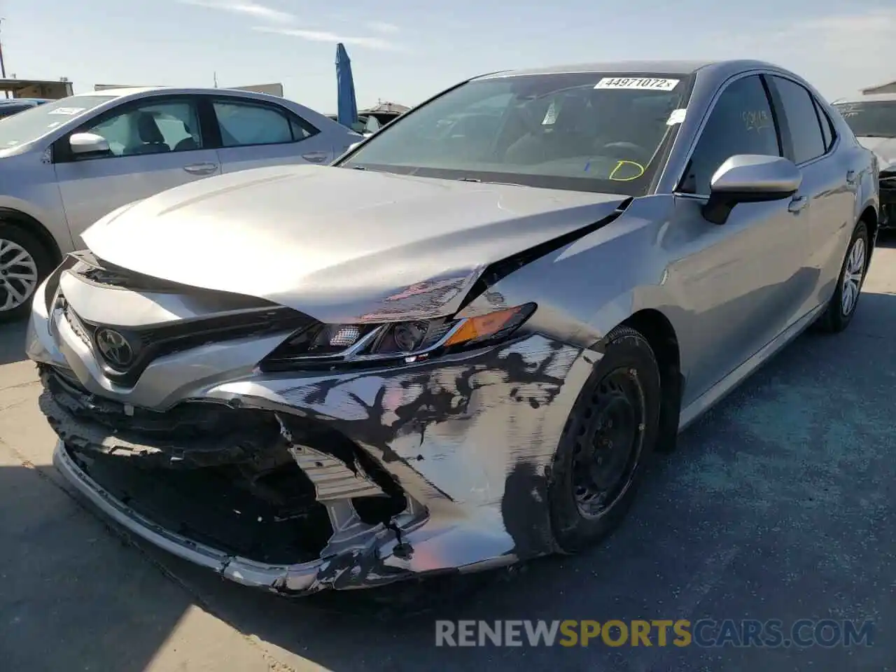 2 Photograph of a damaged car 4T1B11HK9KU788785 TOYOTA CAMRY 2019